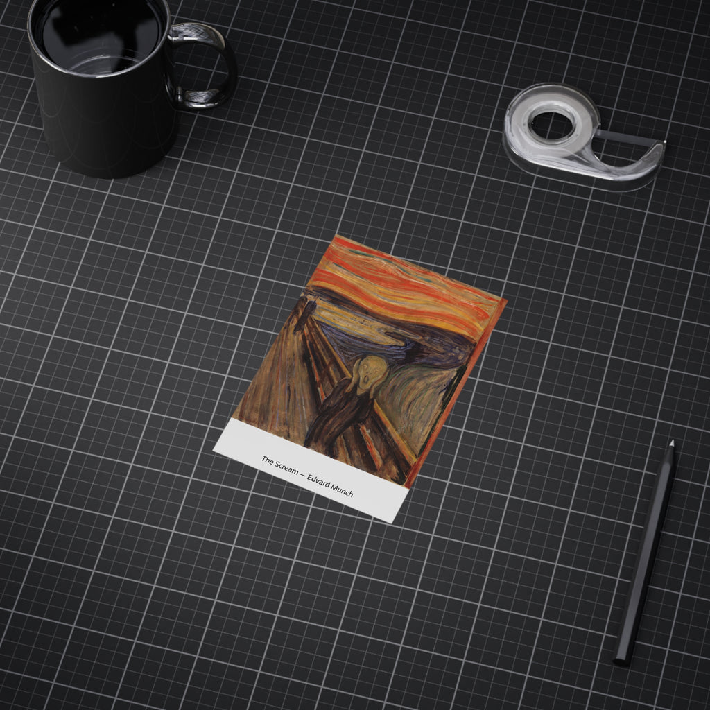 Mini Print : The Scream — Edvard Munch