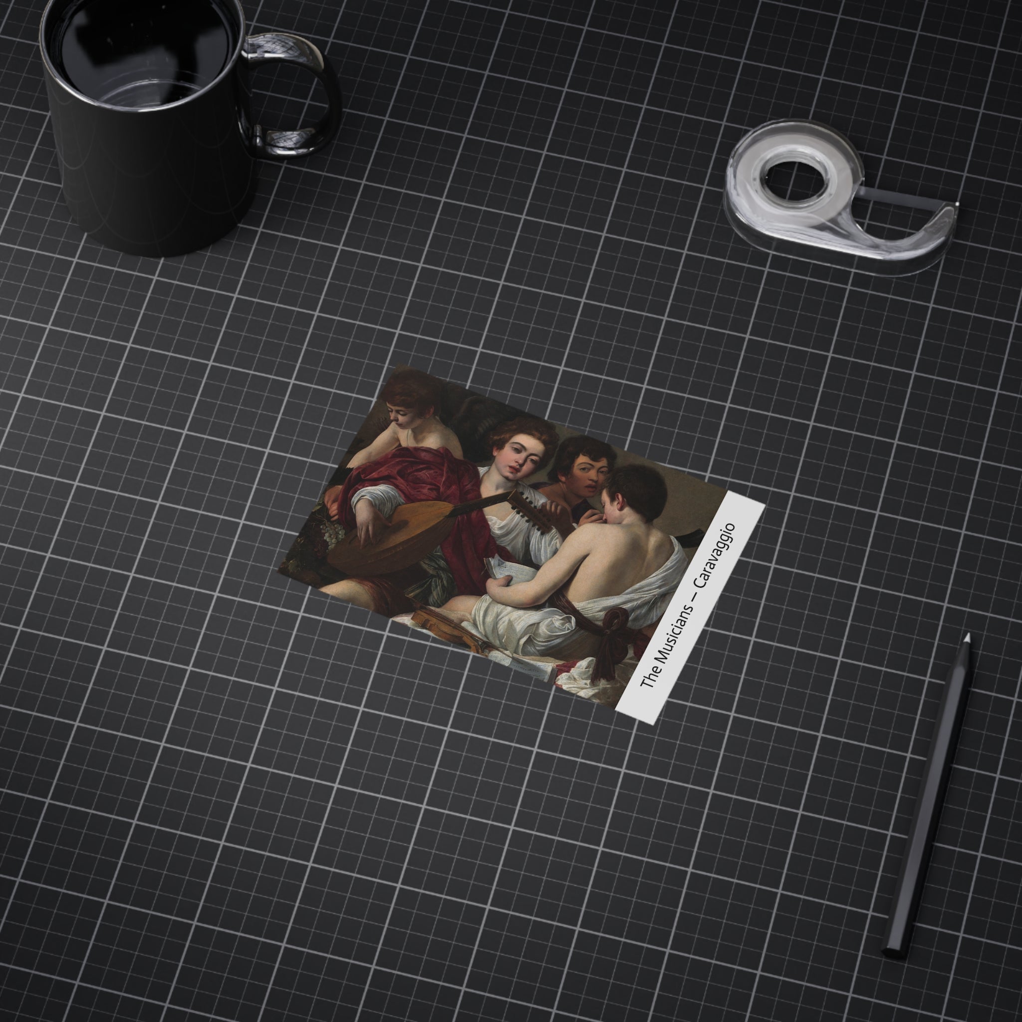 Mini Print : The Musicians  — Caravaggio