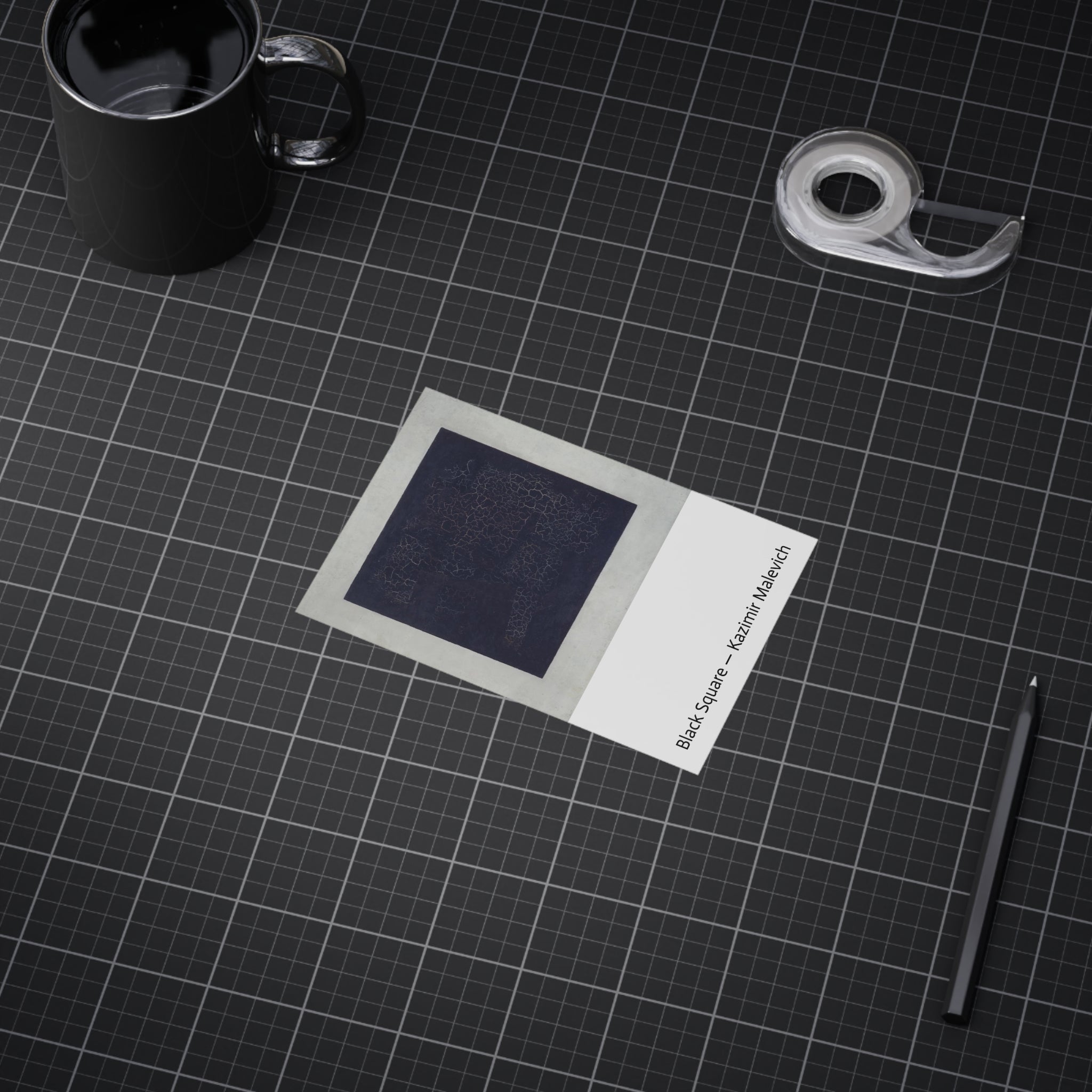 Mini Print : Black Square — Kazimir Malevich