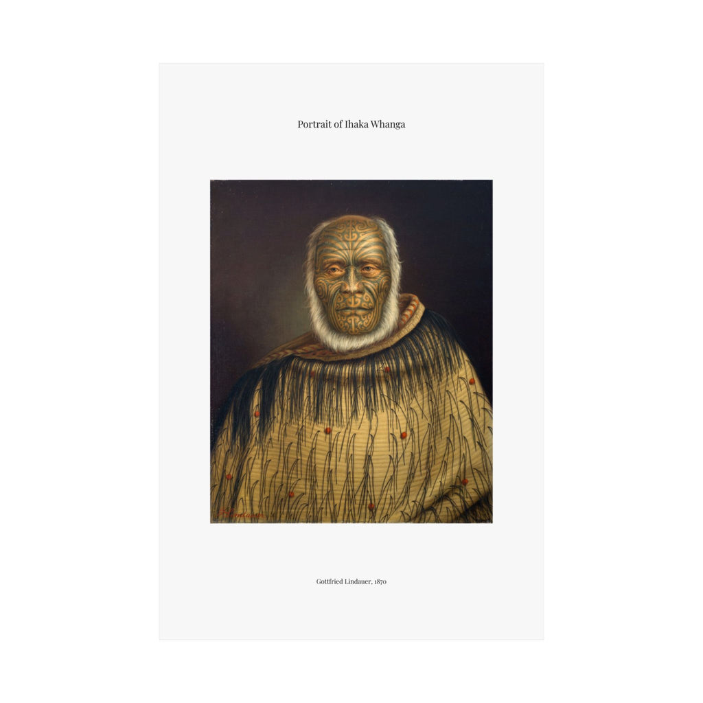 Matte Vertical Poster — Ihaka Whanga —  Gottfried Lindauer