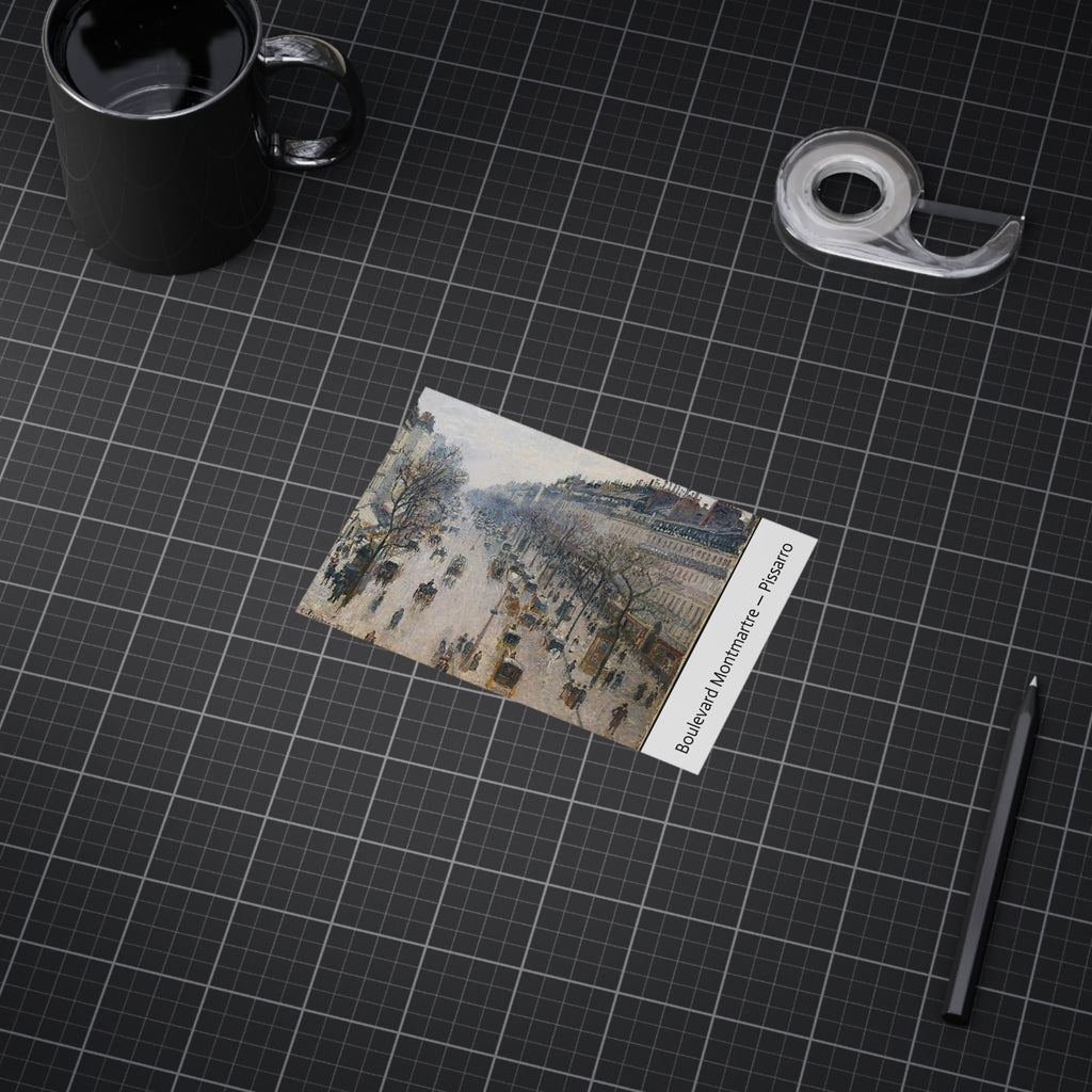 Mini Print : Boulevard Montmartre — Pissarro