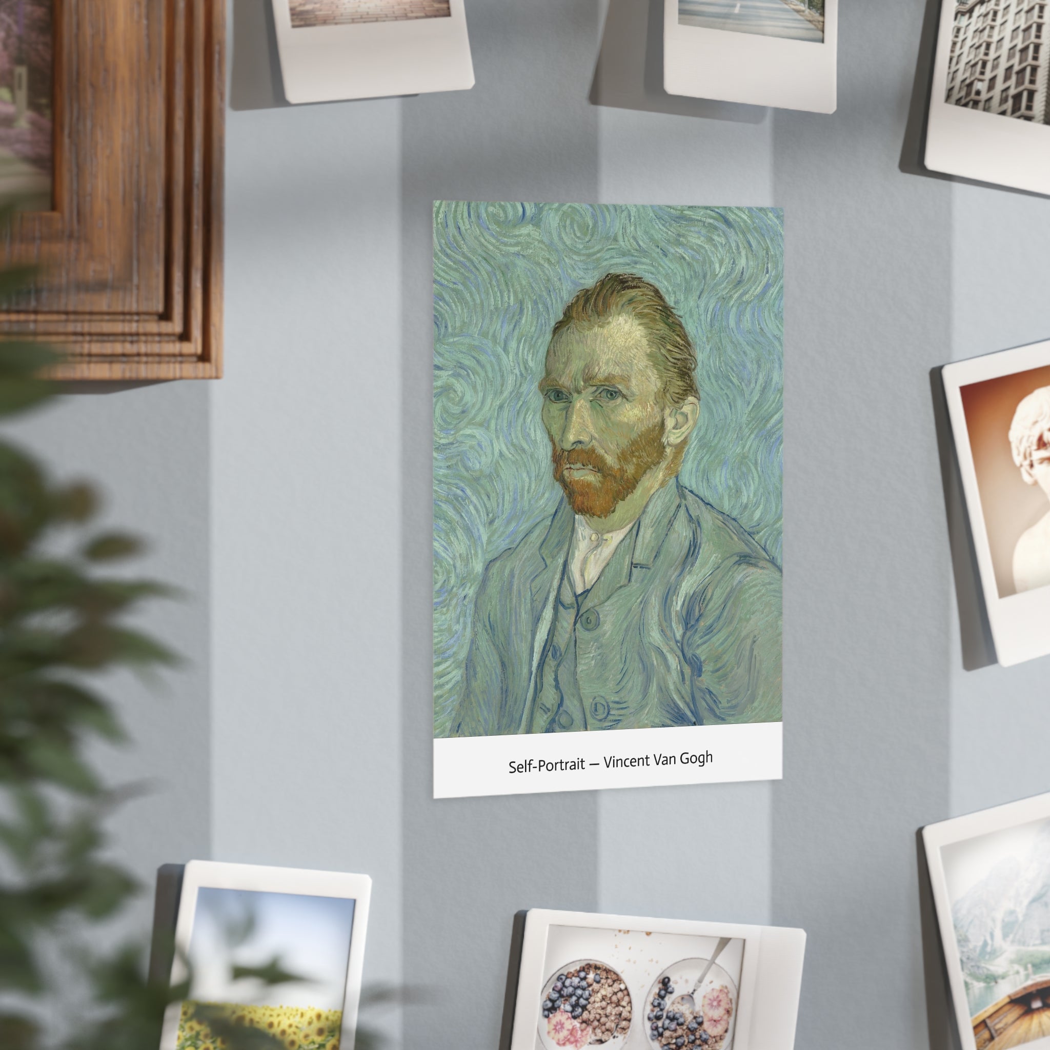 Mini Print: Self-portrait — Vincent Van Gogh