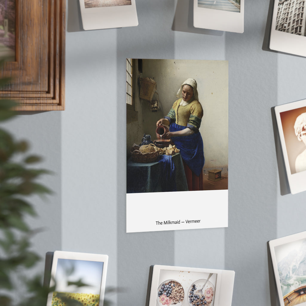 Mini Print : The Milkmaid — Vermeer
