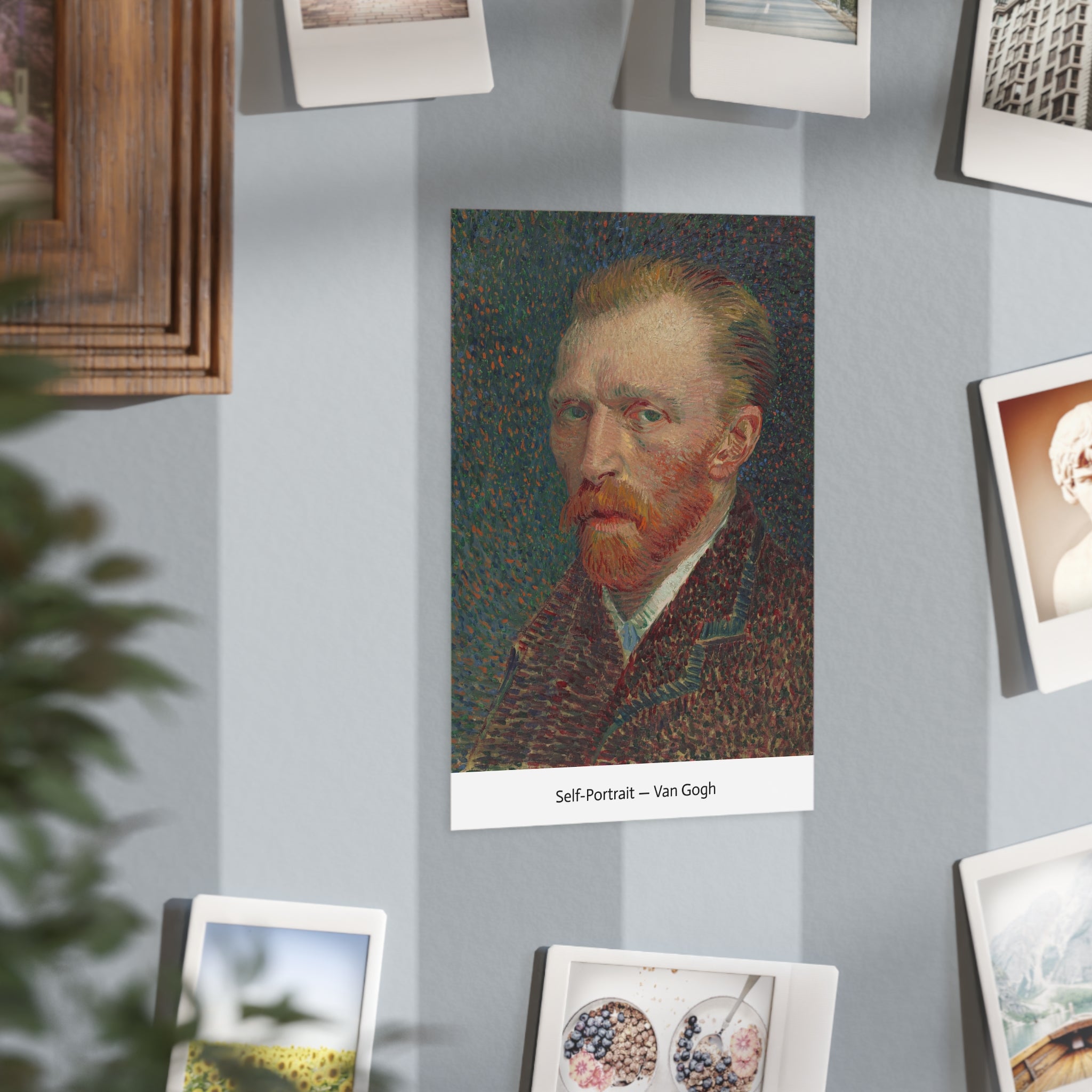Mini Print : Van Gogh Self-Portrait