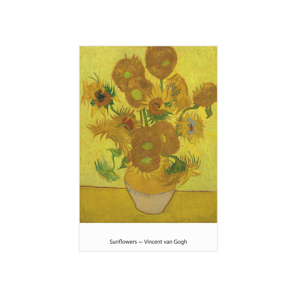 Mini Print : Sunflowers — Vincent van Gogh