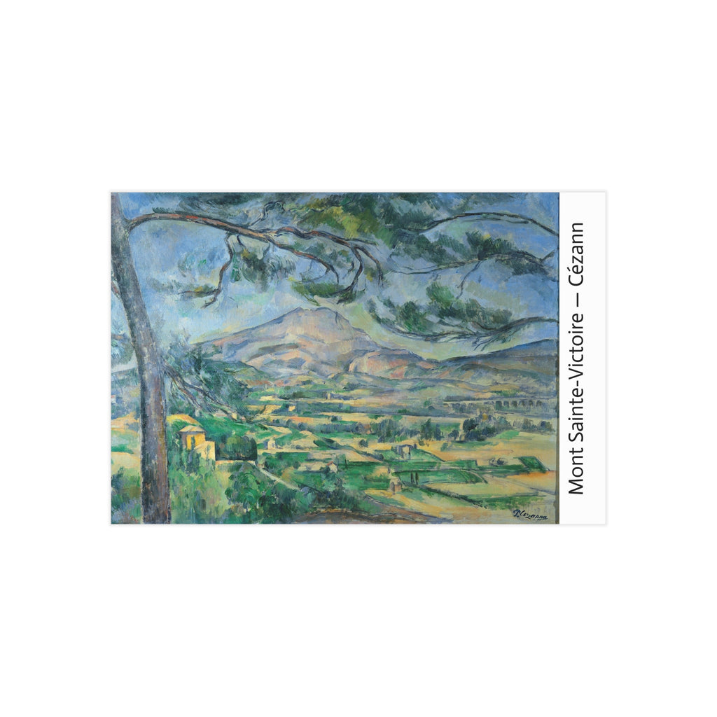 Mini Print : Mont Sainte-Victoire — Cézanne
