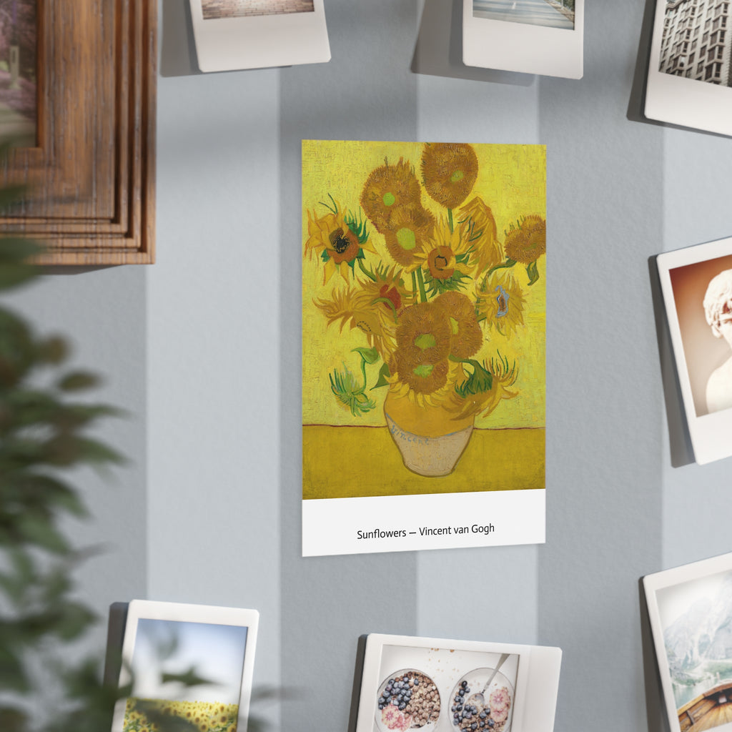 Mini Print : Sunflowers — Vincent van Gogh