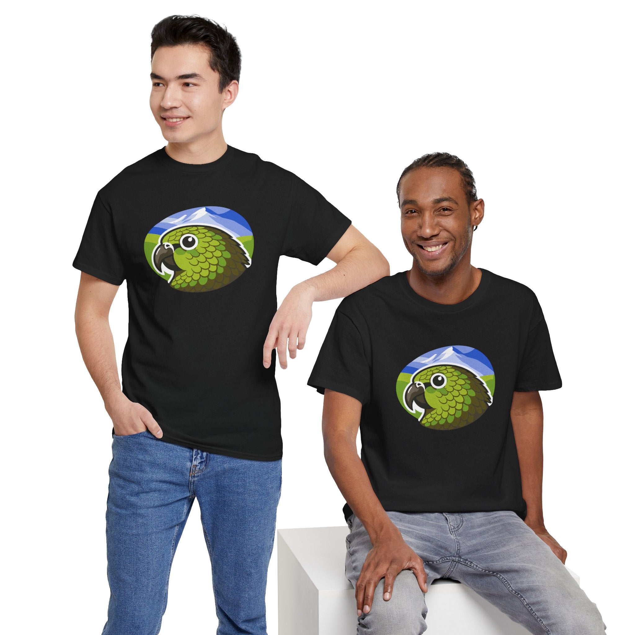 Adult T-Shirt — Kea Illustration T-Shirt
