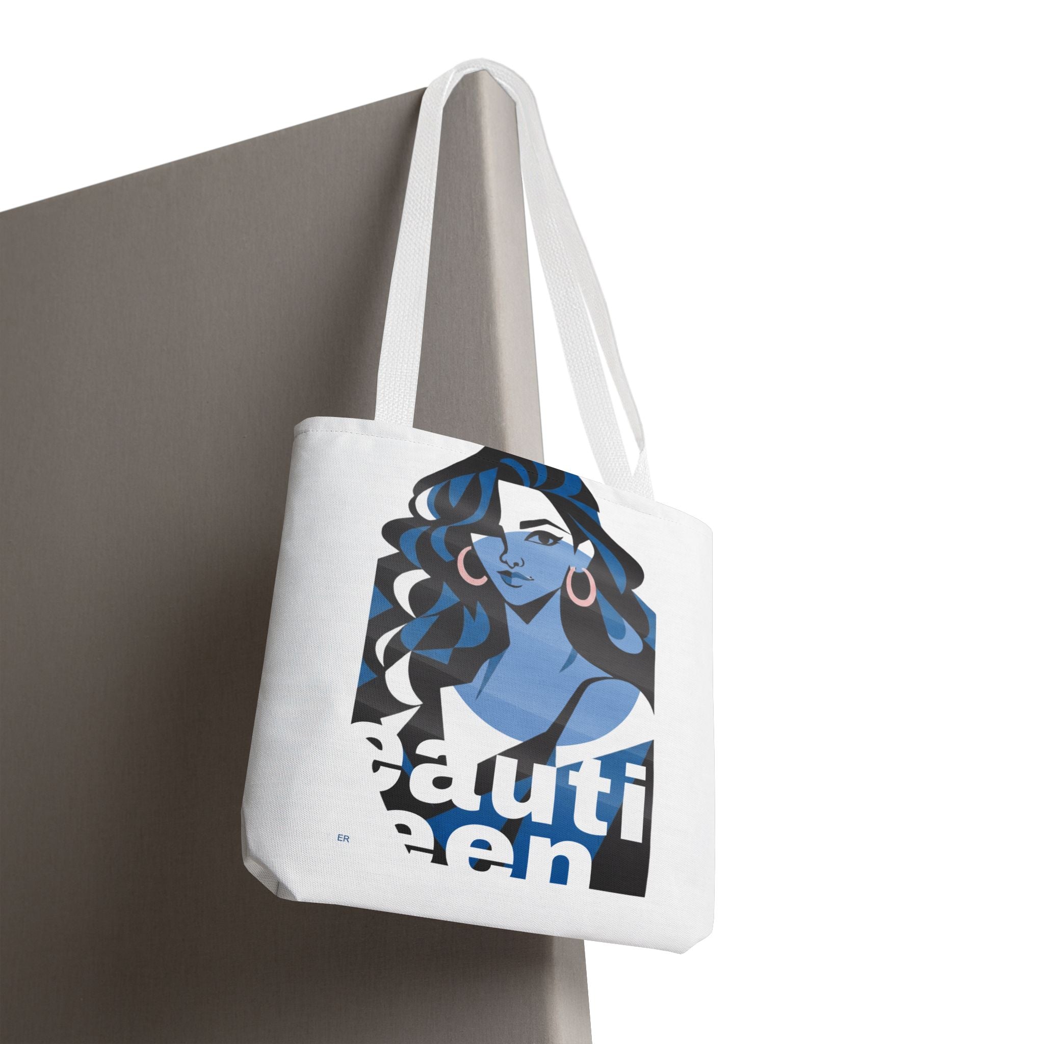 Beautiful Queen Tote Bag — Graphic Illustration Beach & Everyday Shopper