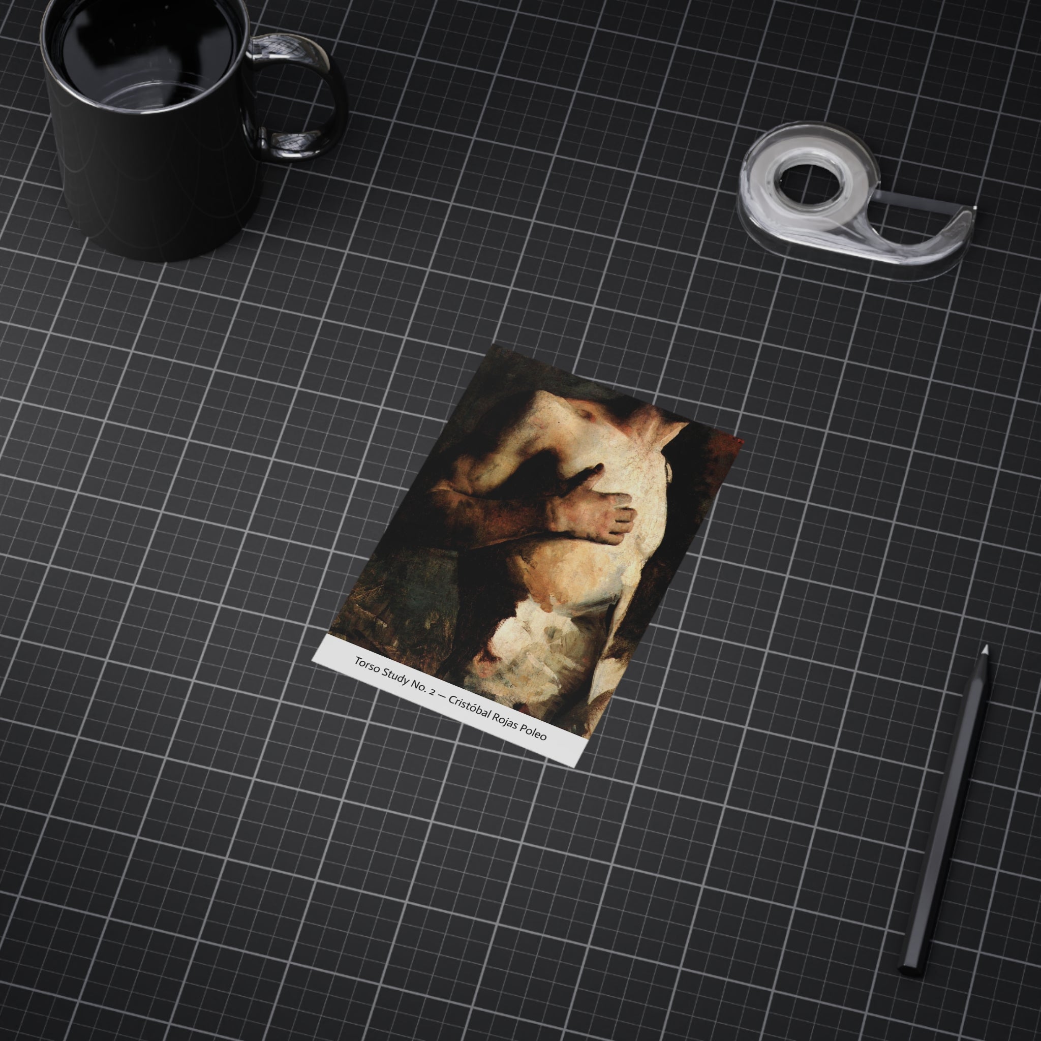 Mini Print : Torso Study No. 2 — Cristóbal Rojas Poleo