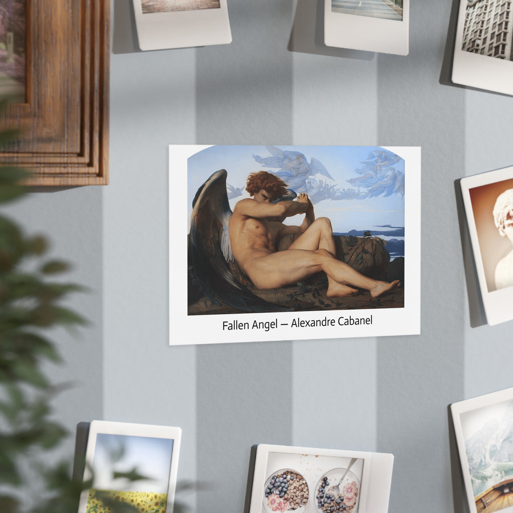 Mini Print : Fallen Angel — Alexandre Cabanel