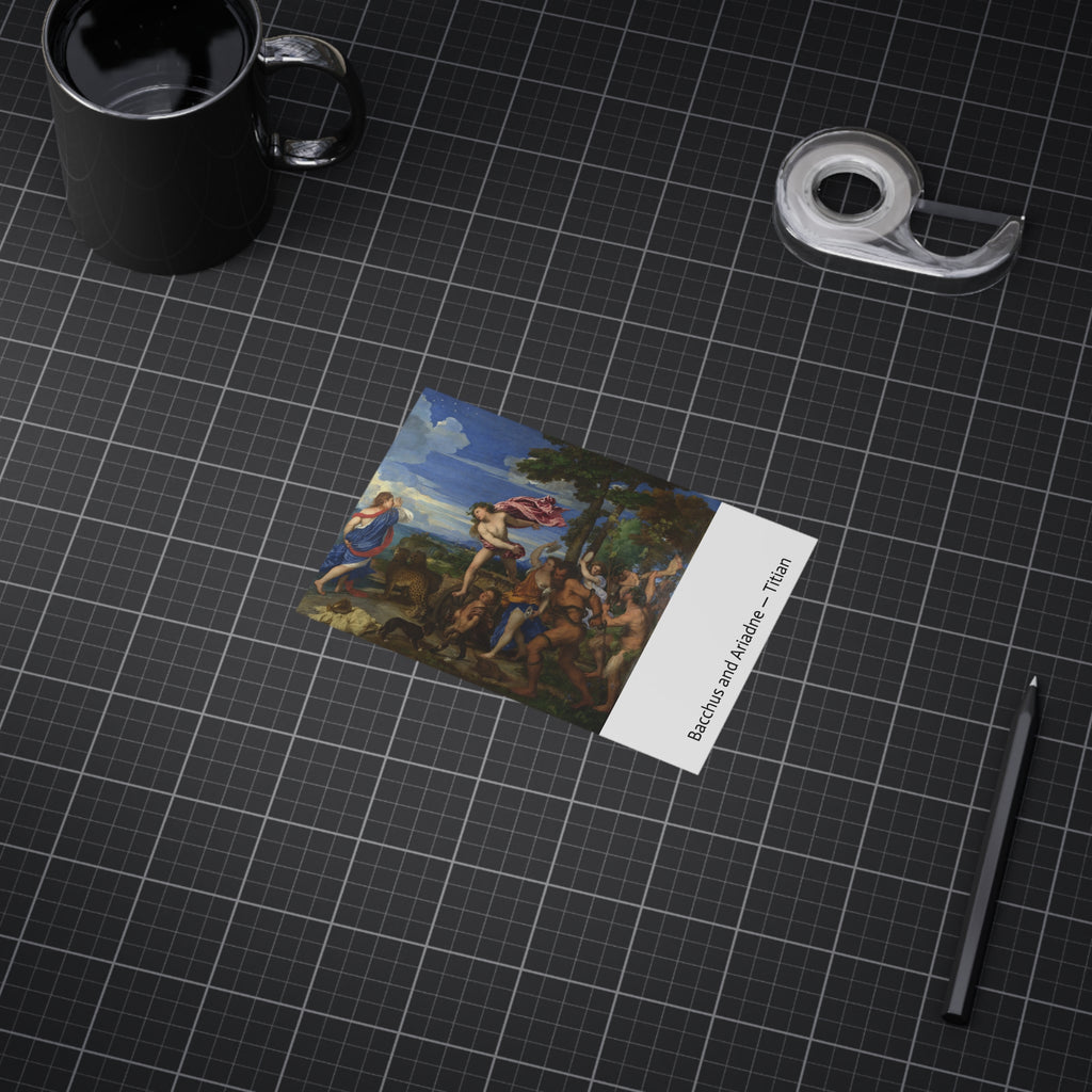 Mini Print : Bacchus and Ariadne — Titian