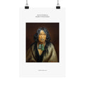 Matte Vertical Poster — Portrait of Kuinioroa — Gottfried Lindauer