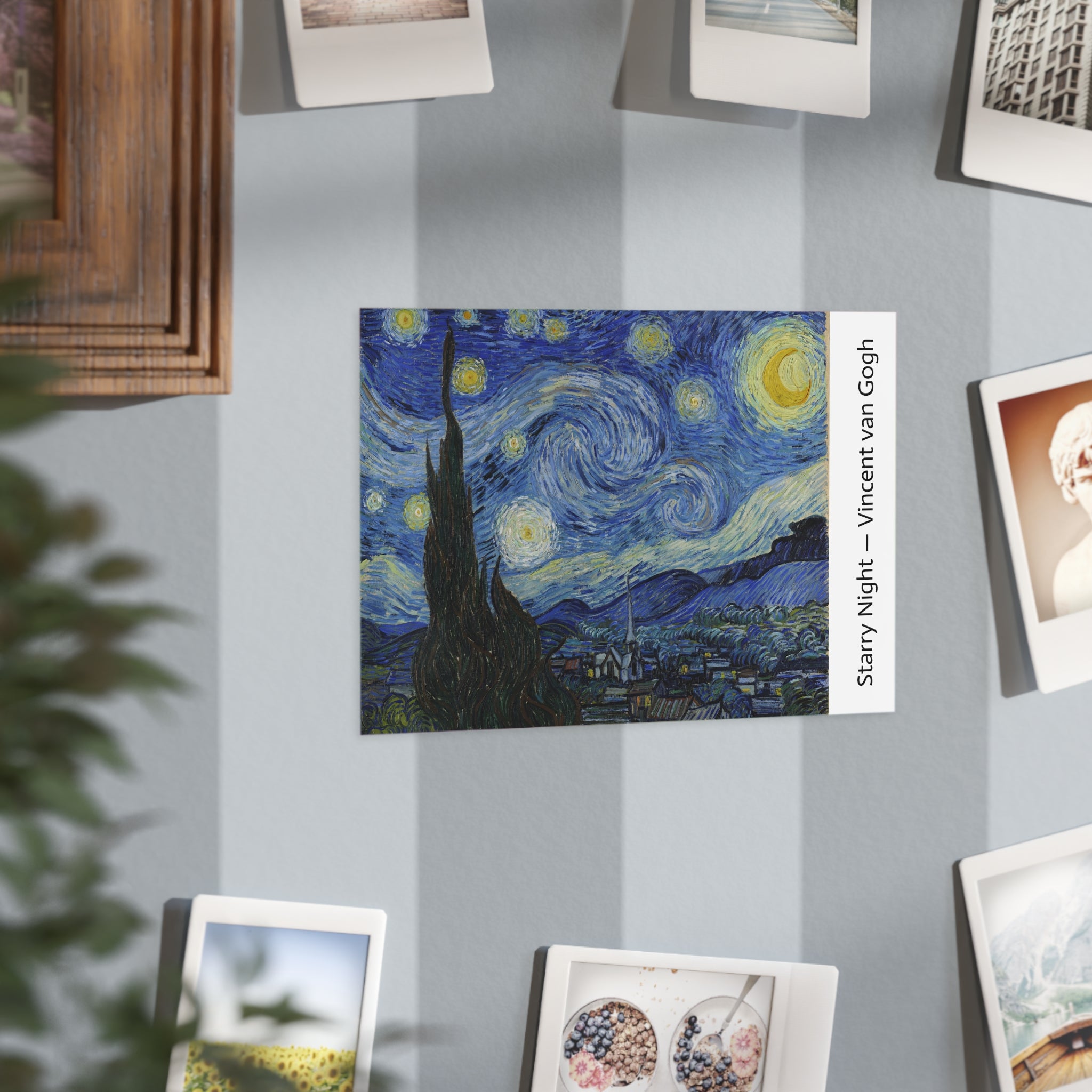 Mini Print : Starry Night — Vincent van Gogh