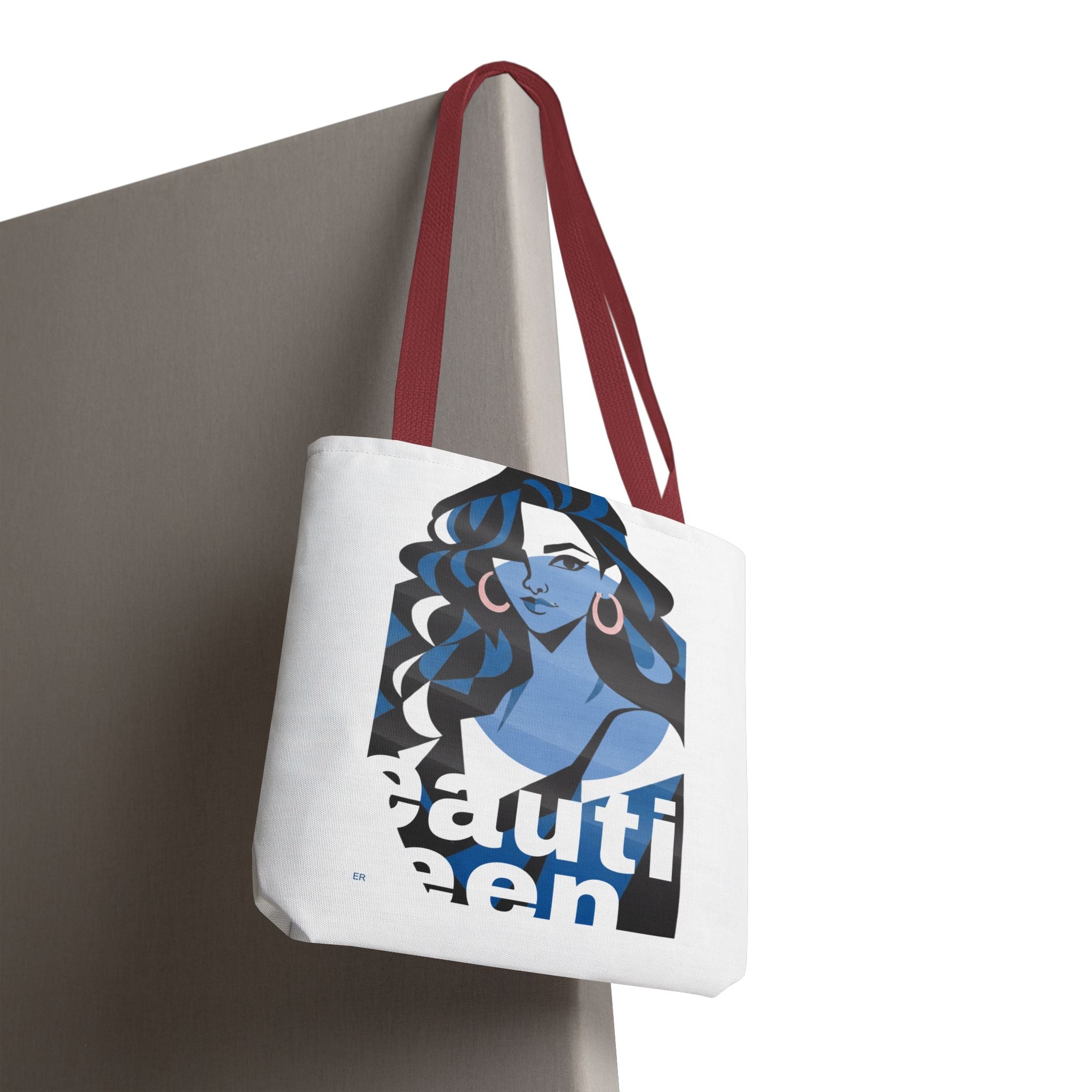 Beautiful Queen Tote Bag — Graphic Illustration Beach & Everyday Shopper