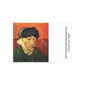 Mini Print : Self-Portrait with Bandaged Ear — Vincent van Gogh