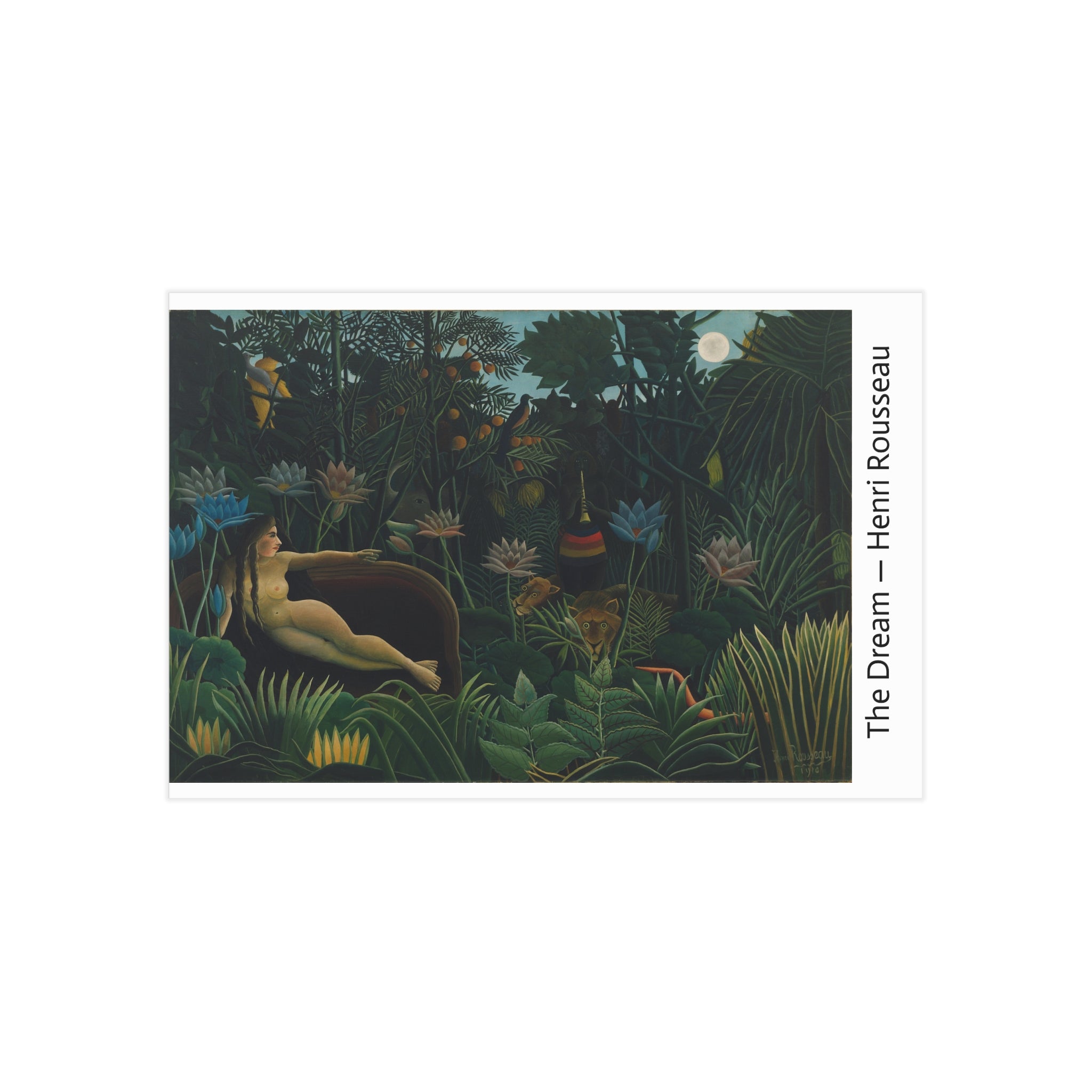 Mini Print : The Dream — Henri Rousseau