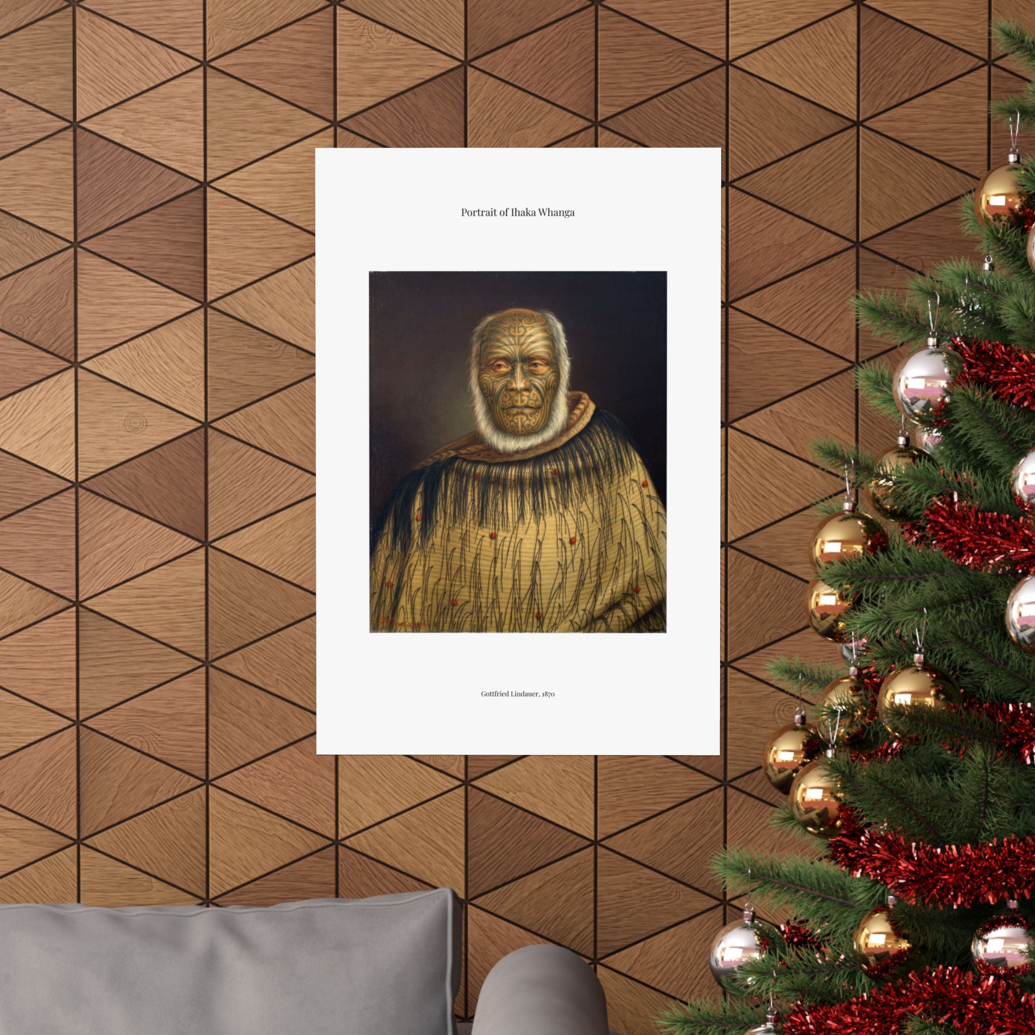 Matte Vertical Poster — Ihaka Whanga —  Gottfried Lindauer