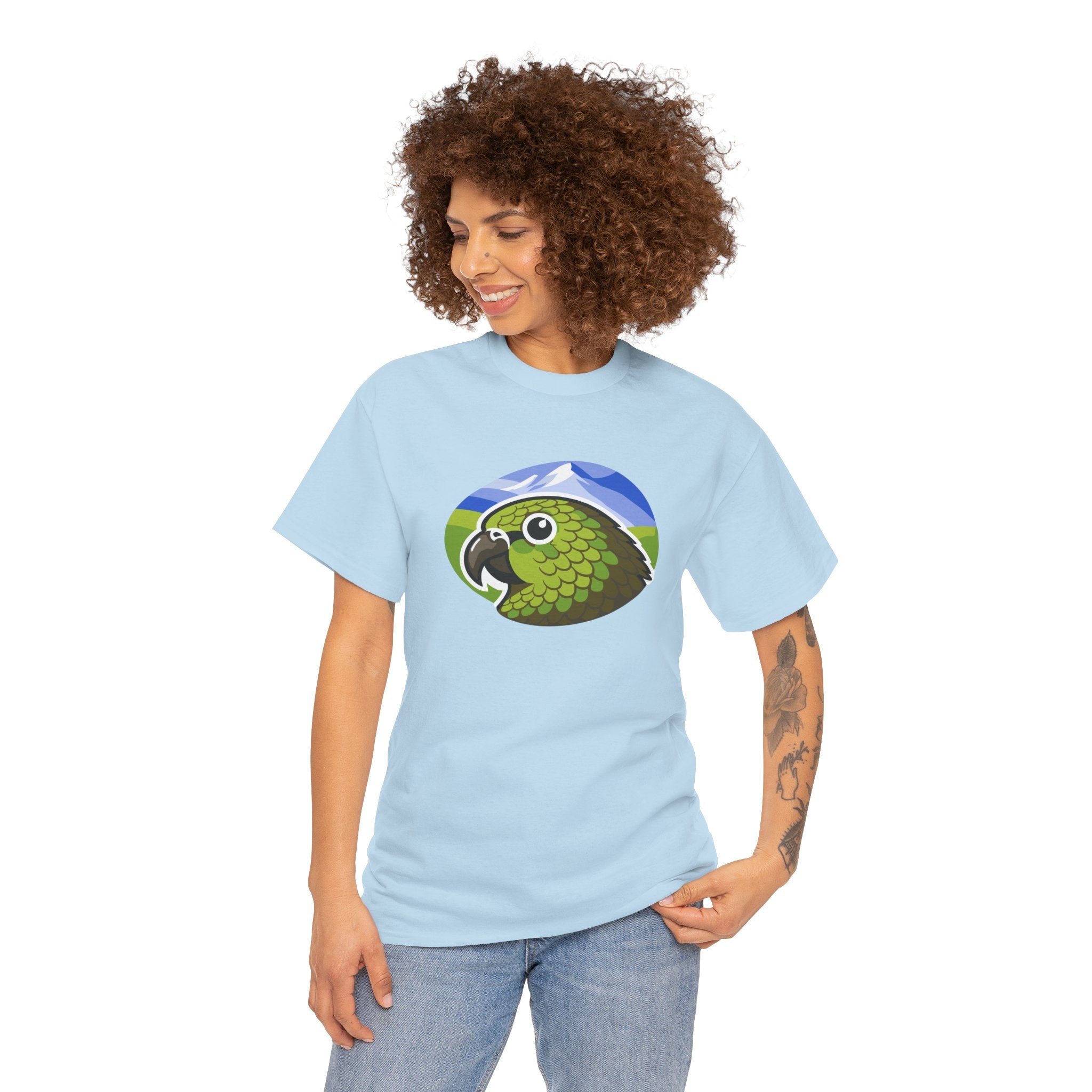 Adult T-Shirt — Kea Illustration T-Shirt