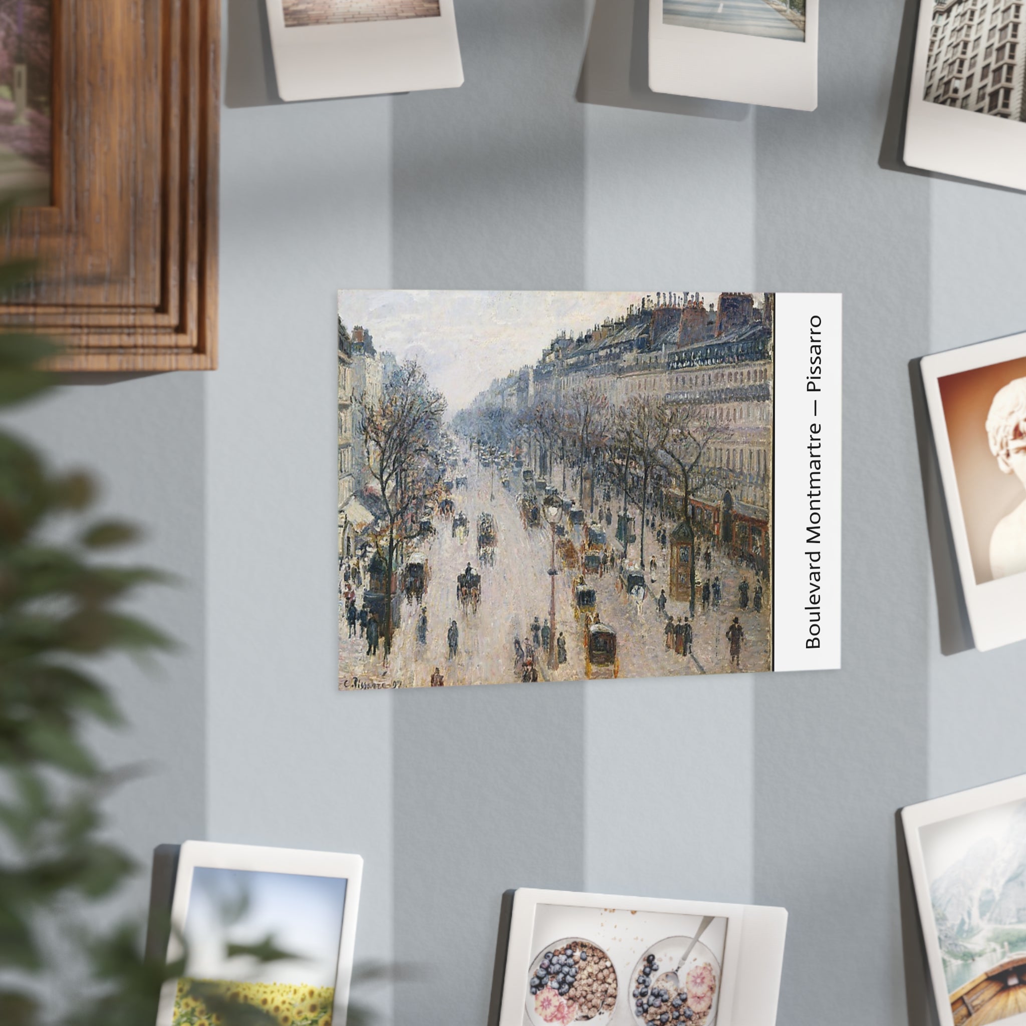 Mini Print : Boulevard Montmartre — Pissarro