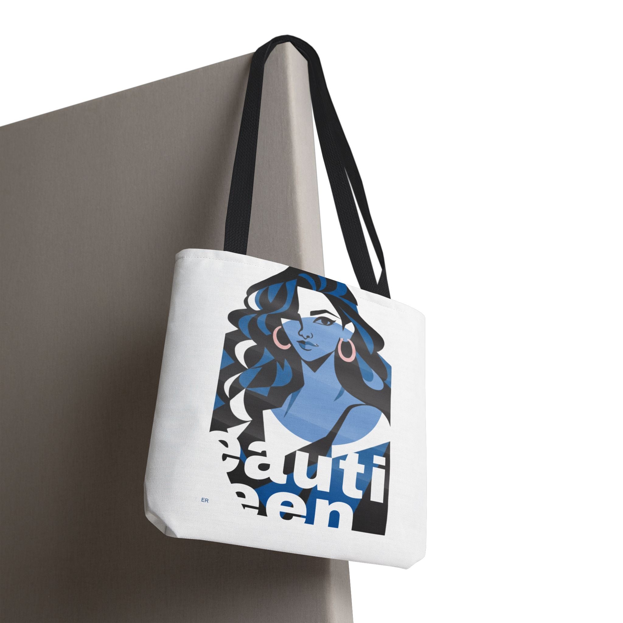 Beautiful Queen Tote Bag — Graphic Illustration Beach & Everyday Shopper