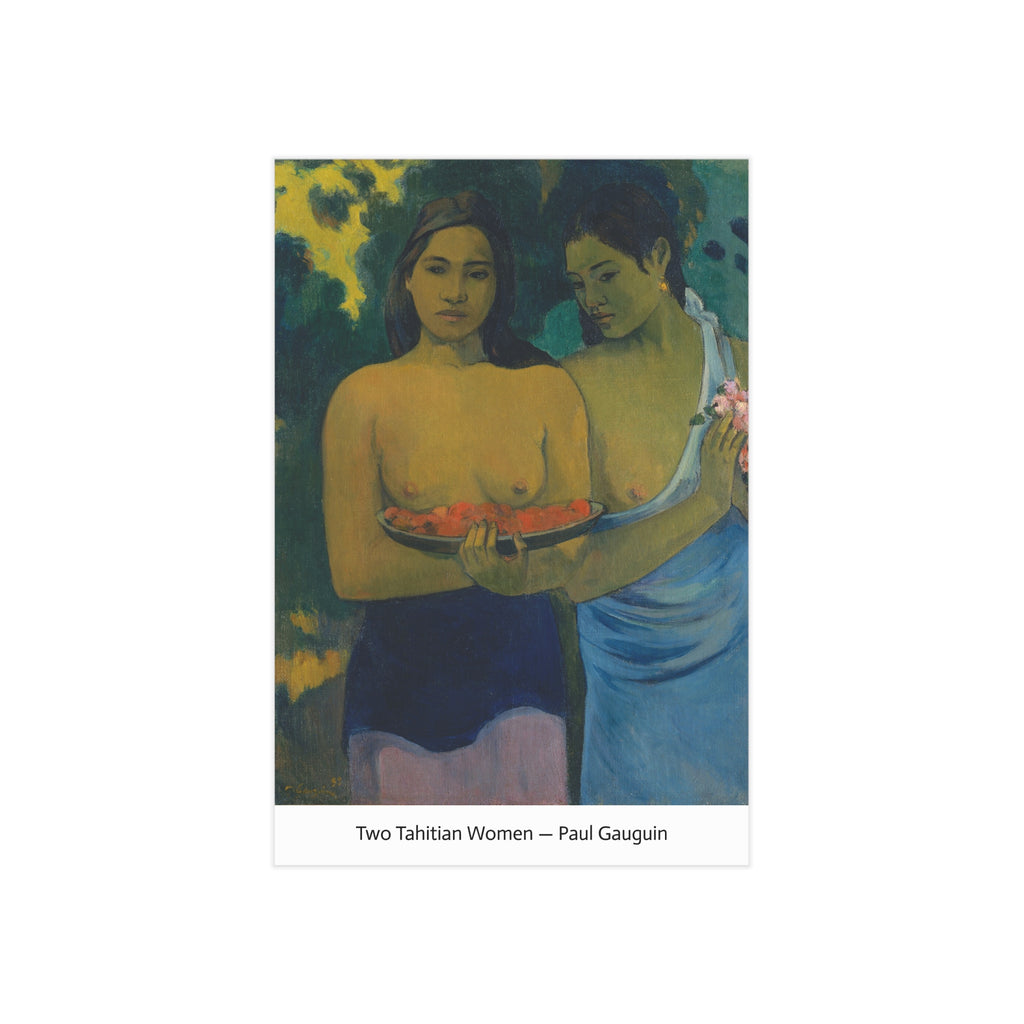 Mini Print Two Tahitian Women — Paul Gauguin