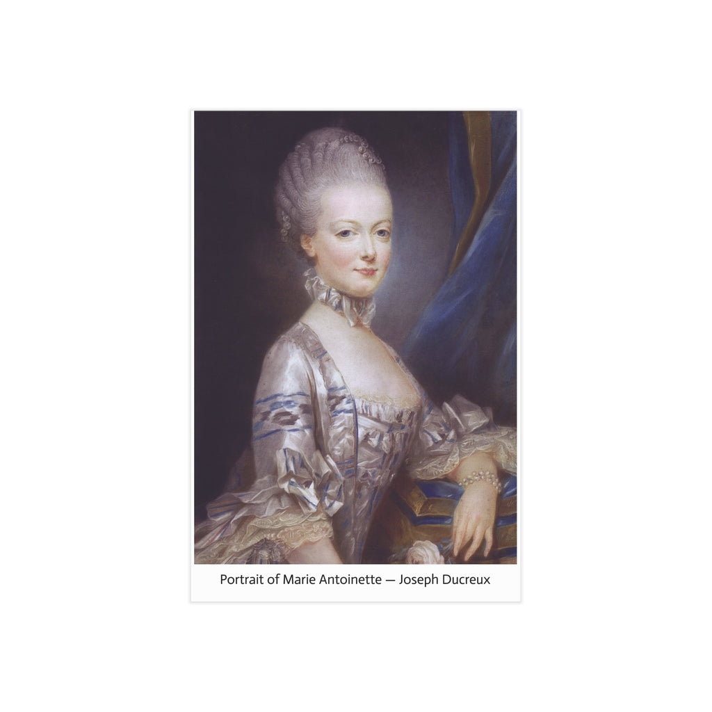Mini Print : Portrait of Marie Antoinette — Joseph Ducreux