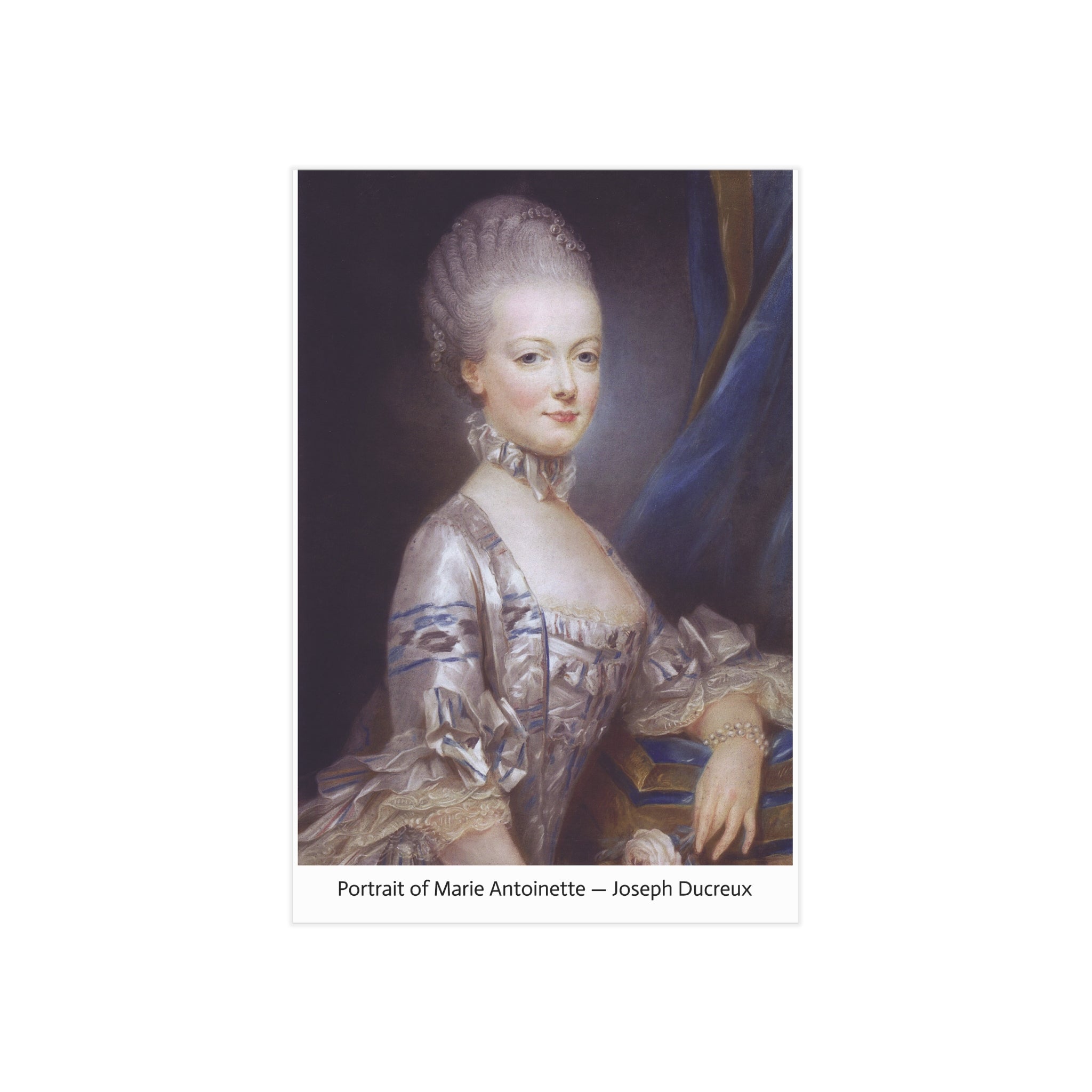 Mini Print : Portrait of Marie Antoinette — Joseph Ducreux