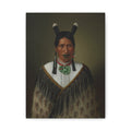 Portrait of Mrs. Paramena Matte Canvas Print — Gottfried Lindauer