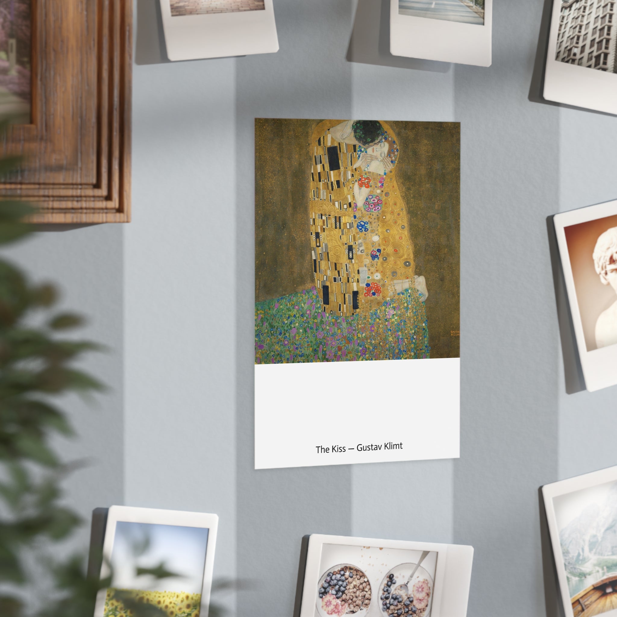 Mini Print : The Kiss — Gustav Klimt