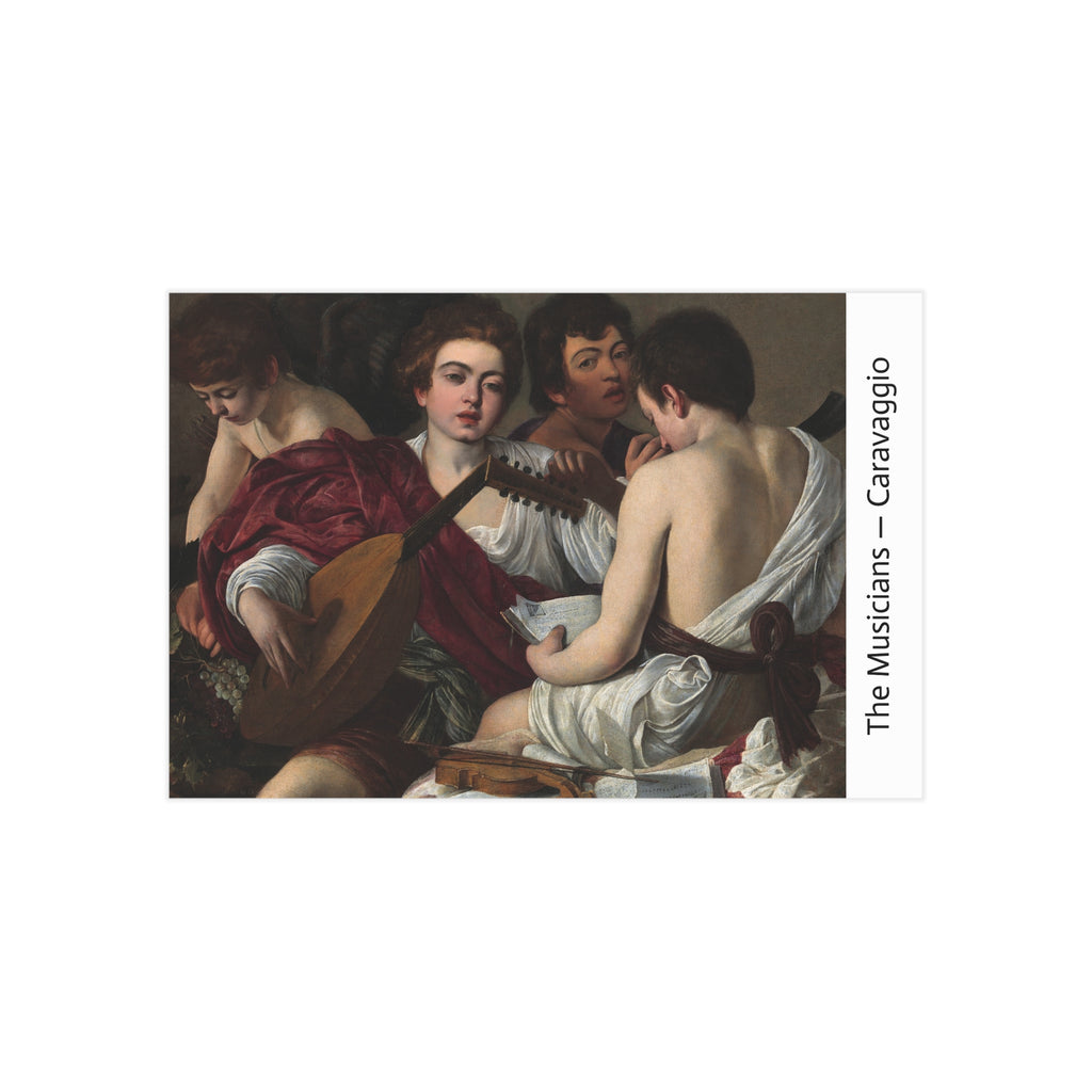 Mini Print : The Musicians  — Caravaggio