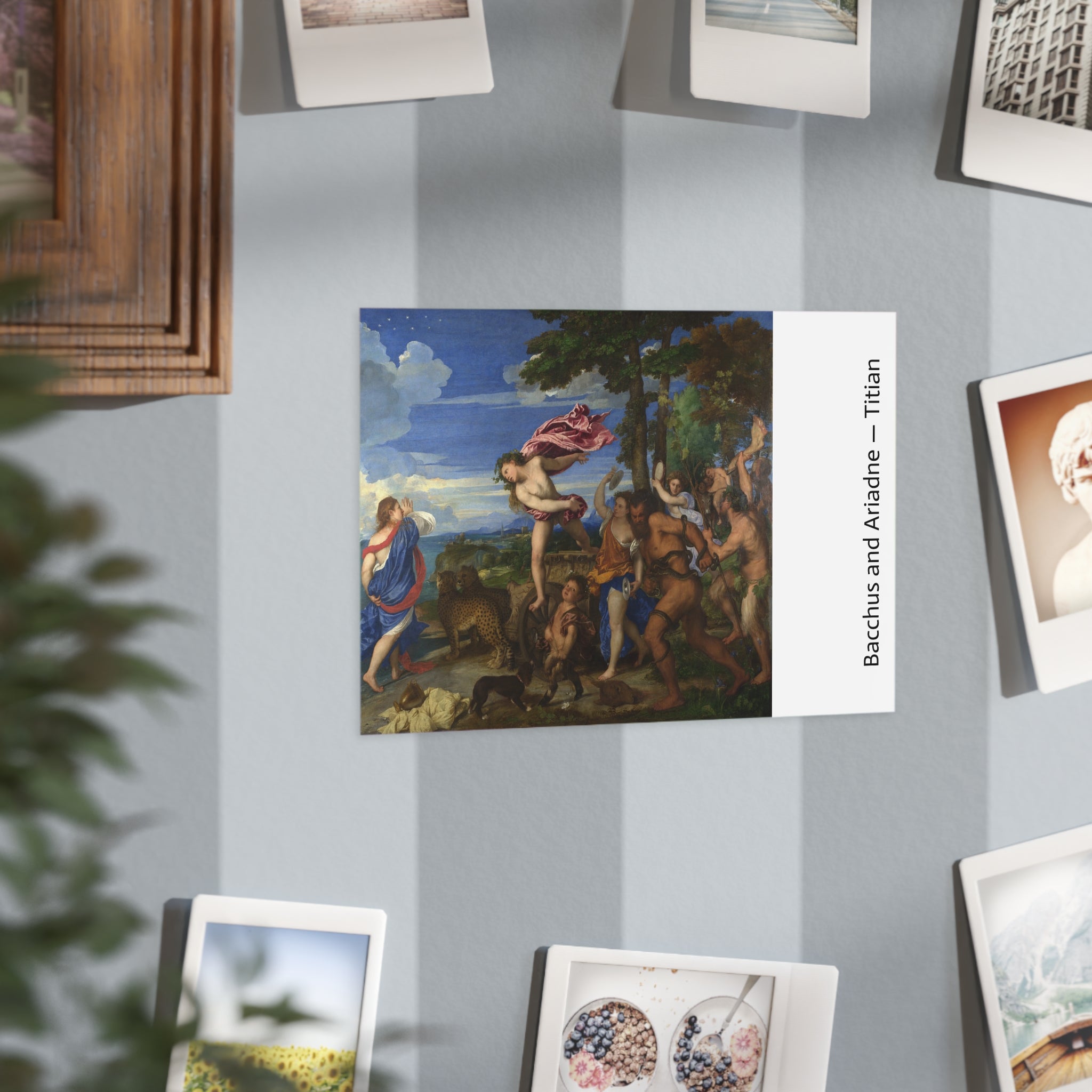Mini Print : Bacchus and Ariadne — Titian