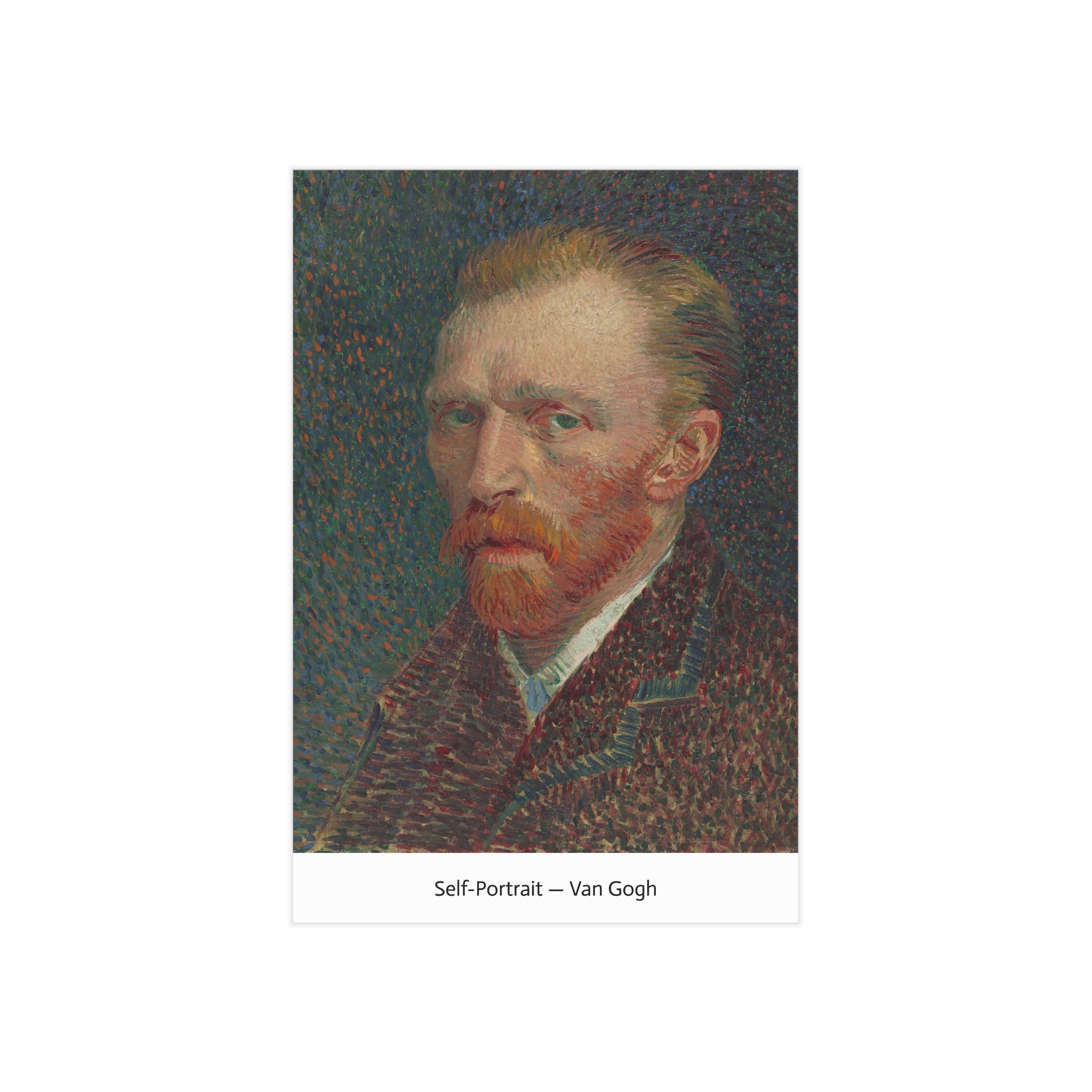 Mini Print : Van Gogh Self-Portrait