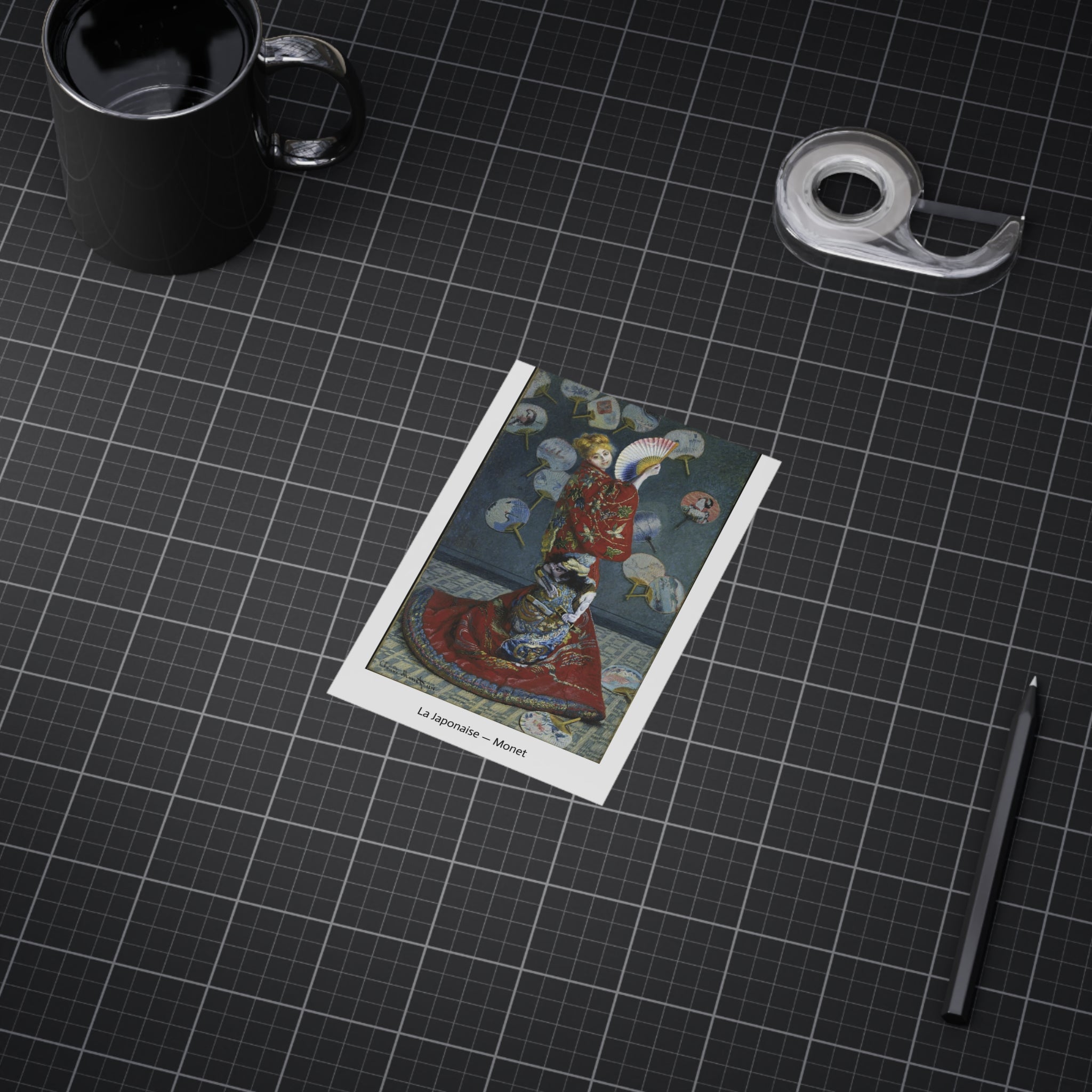 Mini Print : La Japonaise — Monet