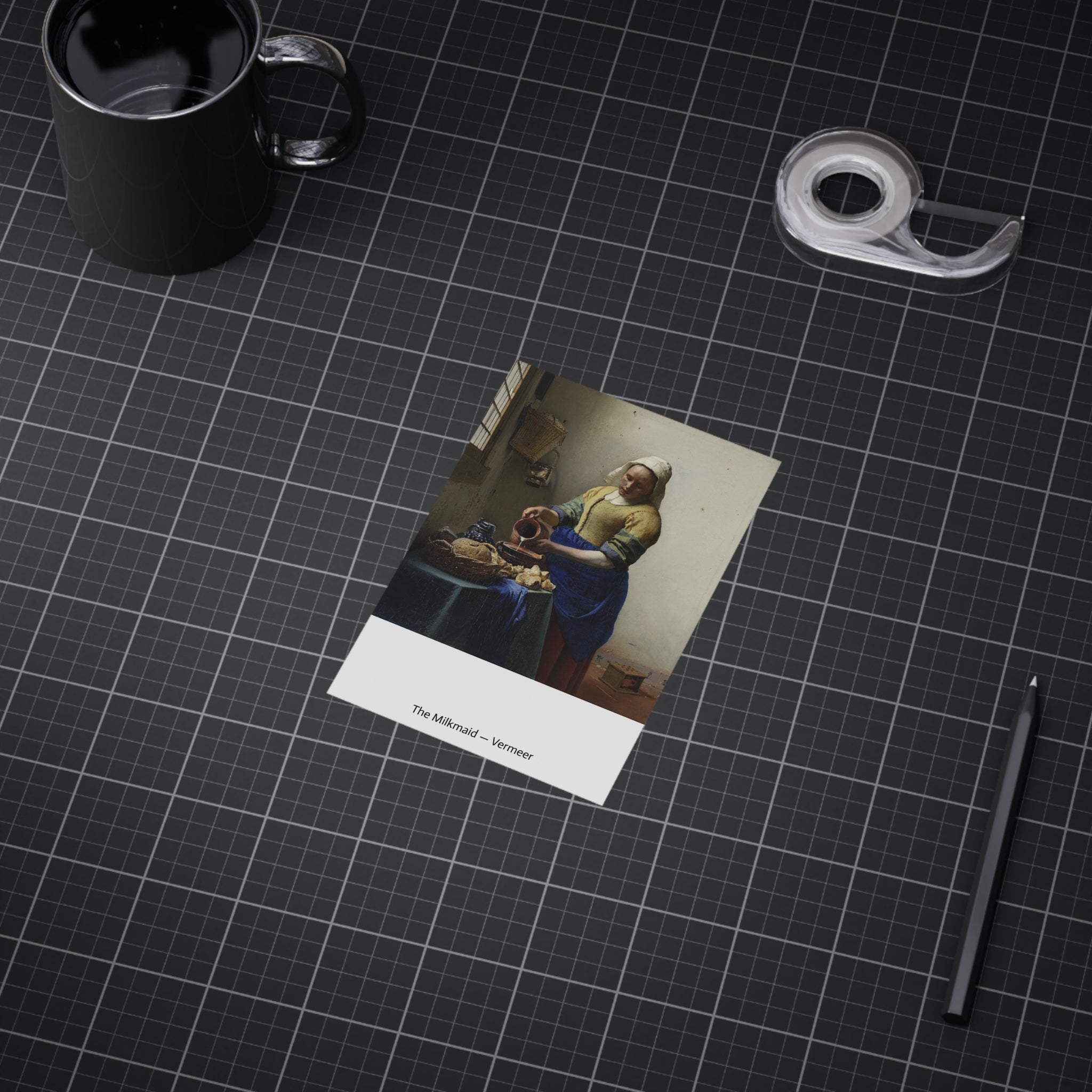 Mini Print : The Milkmaid — Vermeer