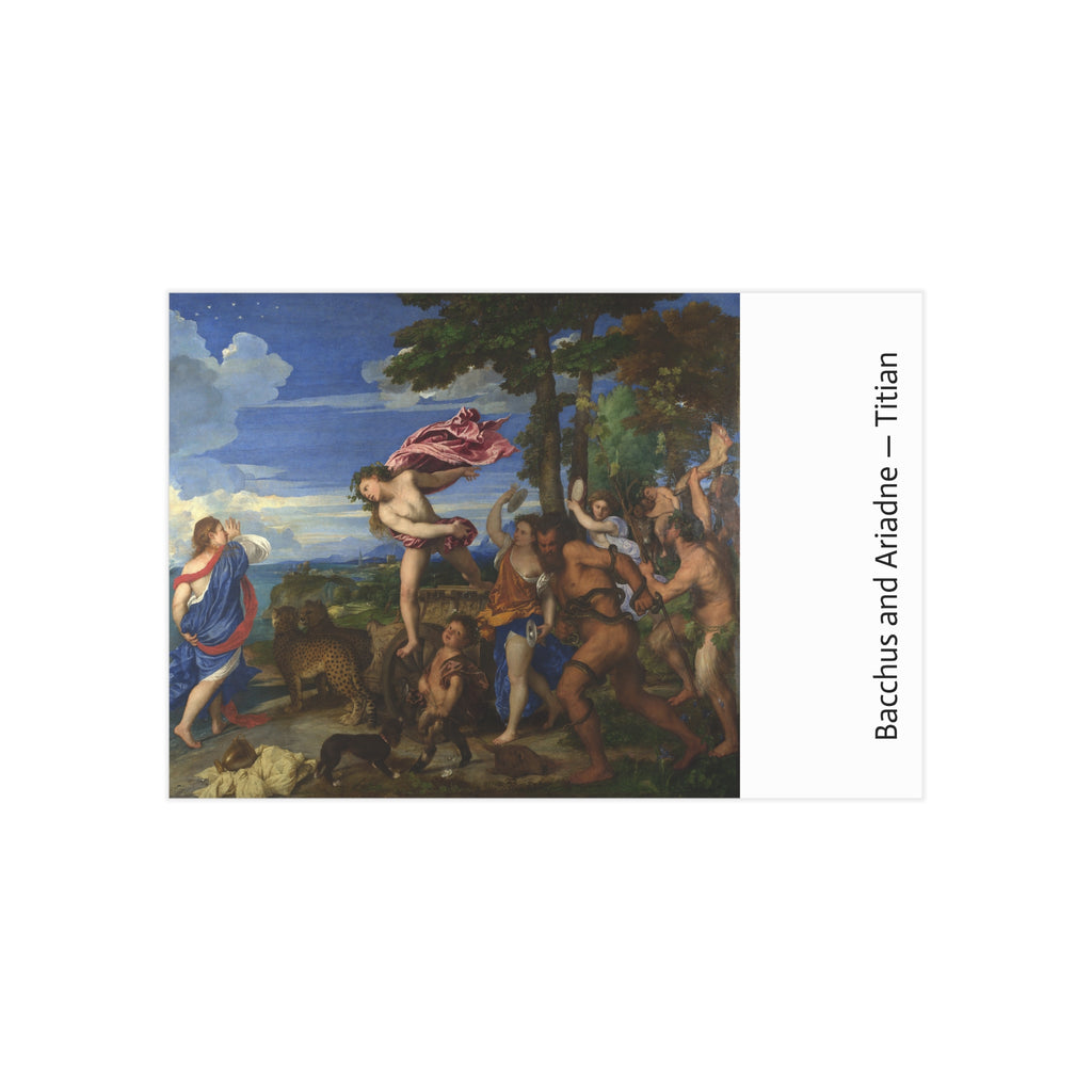Mini Print : Bacchus and Ariadne — Titian
