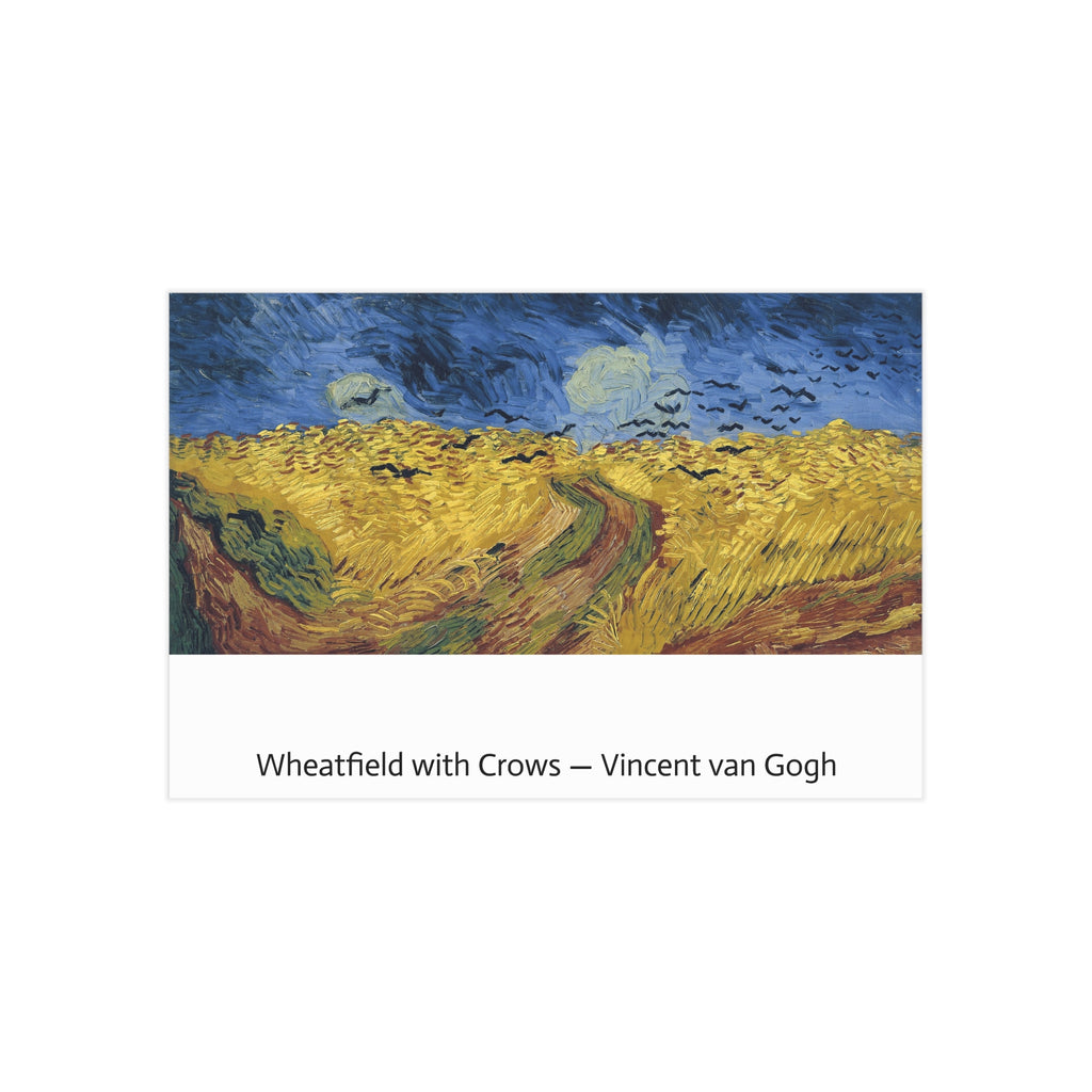Mini Print : Wheatfield with Crows — Vincent van Gogh