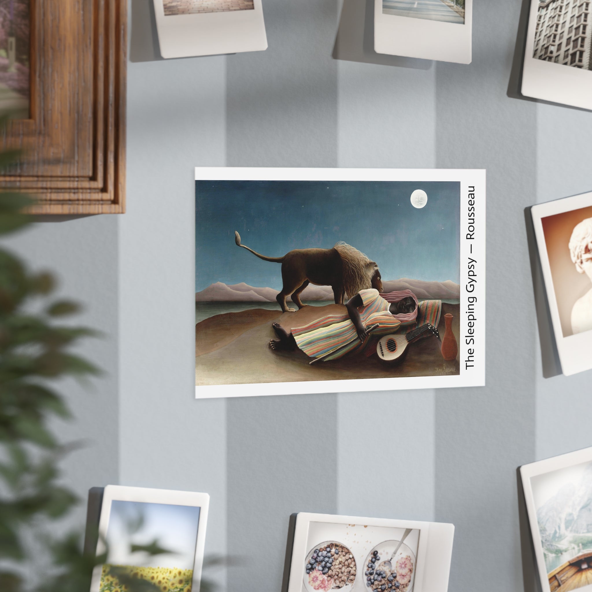 Mini Print : The Sleeping Gypsy — Rousseau