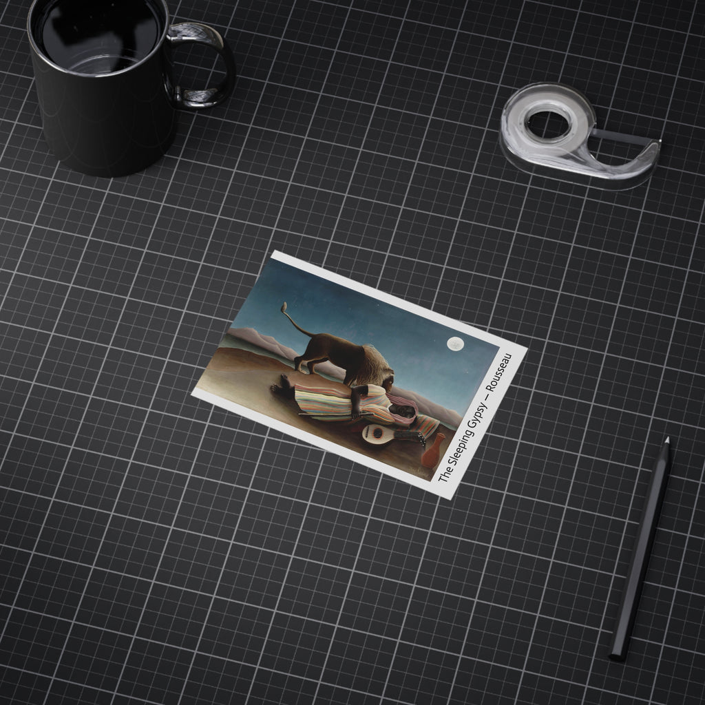 Mini Print : The Sleeping Gypsy — Rousseau