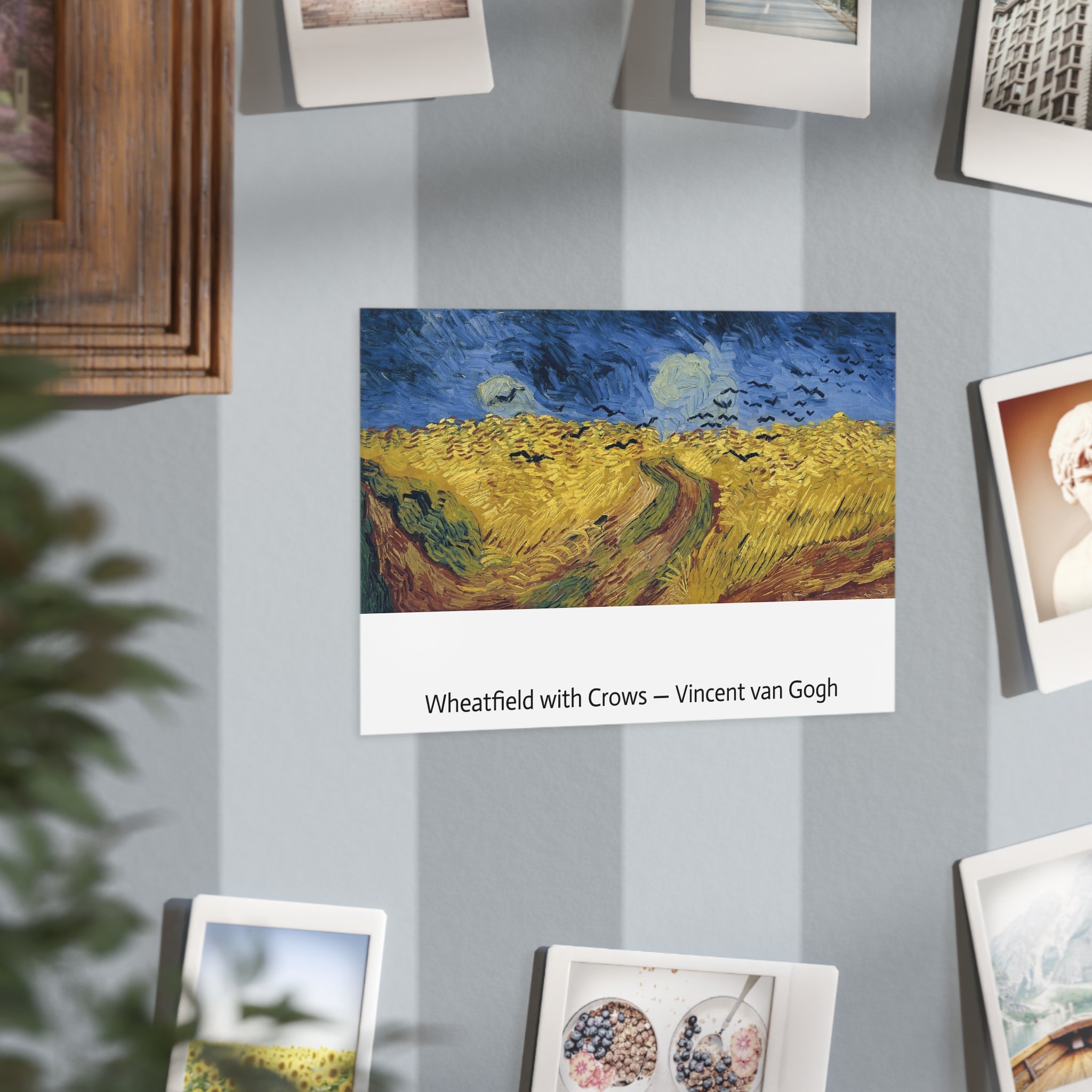 Mini Print : Wheatfield with Crows — Vincent van Gogh