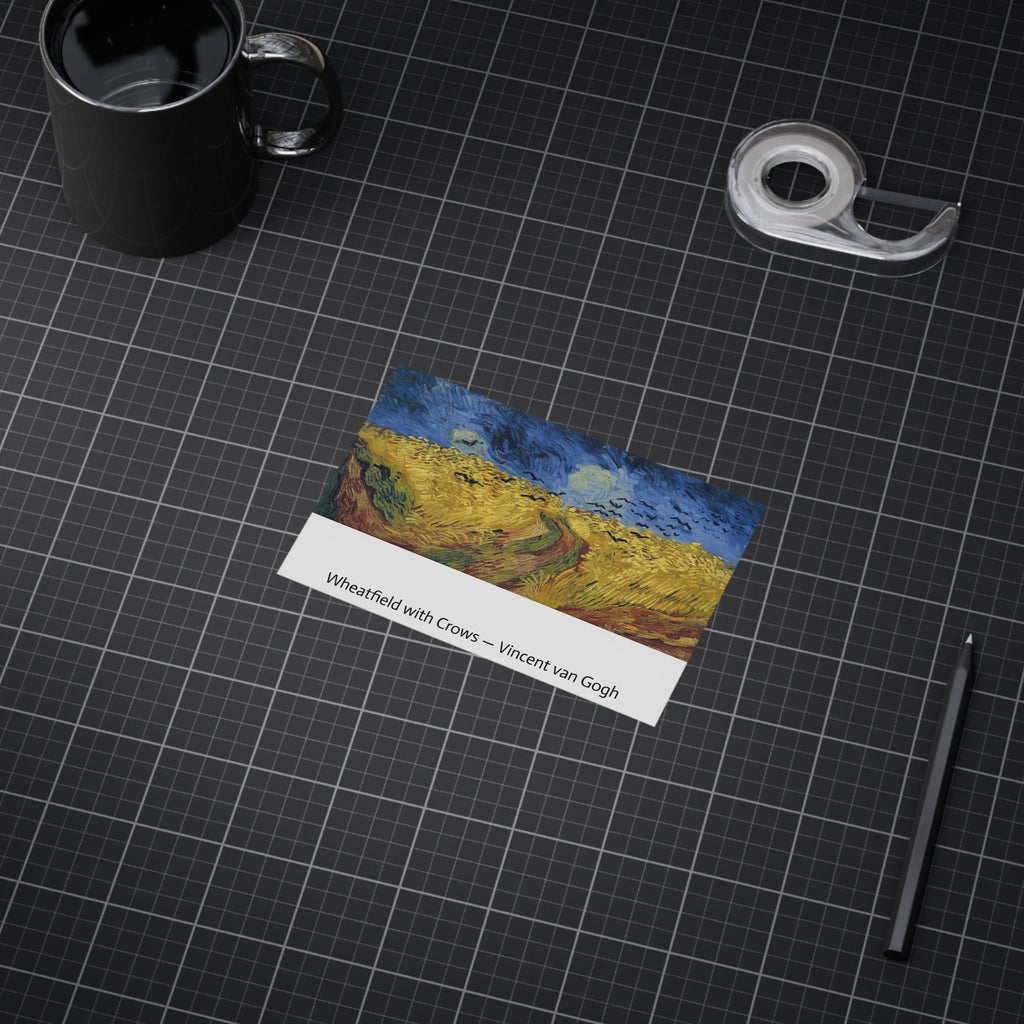 Mini Print : Wheatfield with Crows — Vincent van Gogh