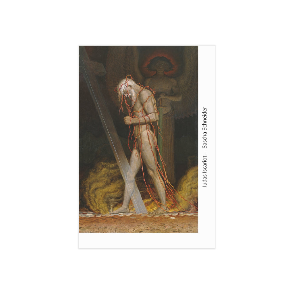 Mini Print : Judas Iscariot — Sascha Schneider