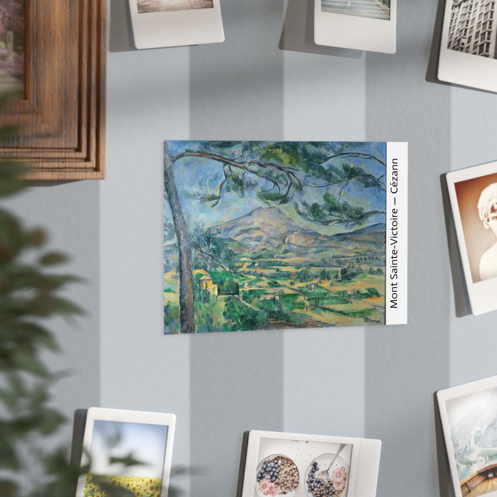 Mini Print : Mont Sainte-Victoire — Cézanne