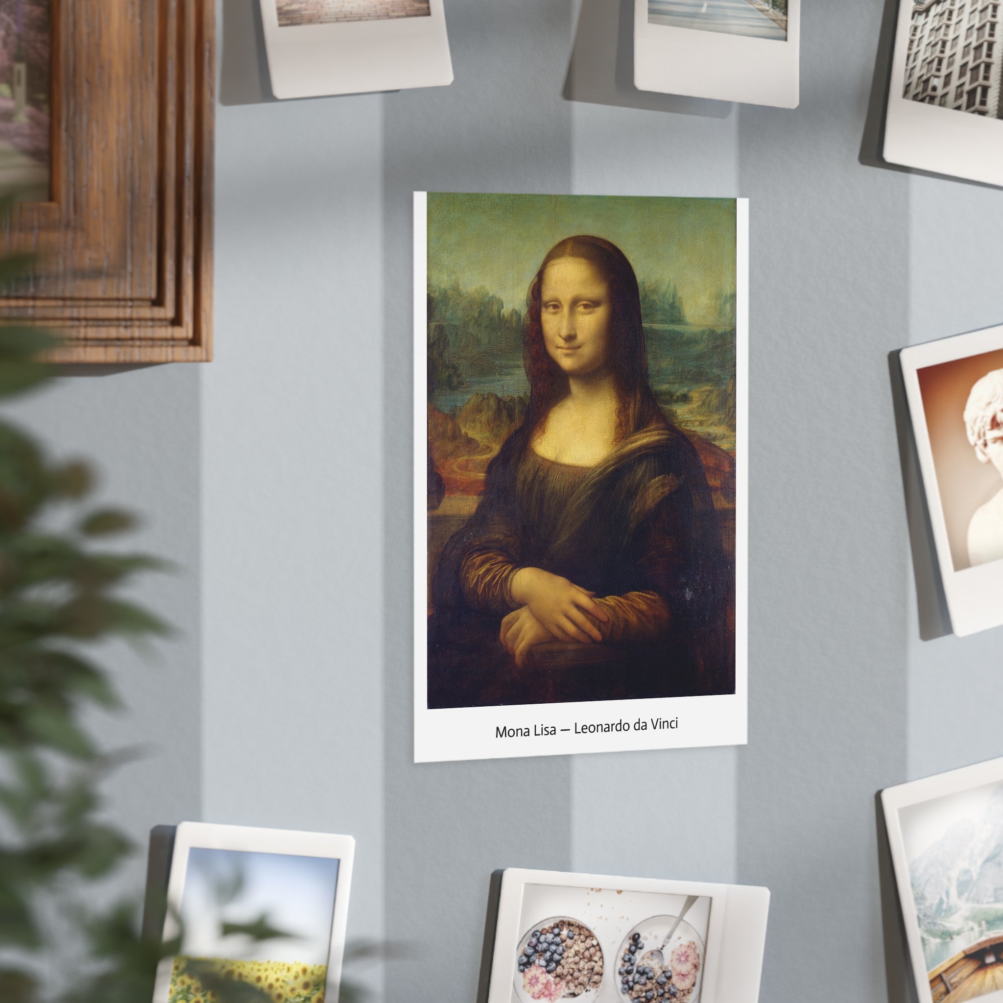 Mini Print : Mona Lisa — Leonardo da Vinci
