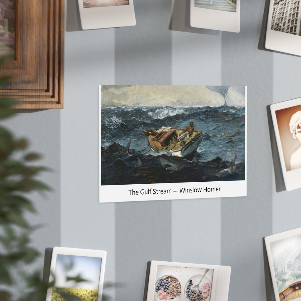 Mini Print : The Gulf Stream — Winslow Homer
