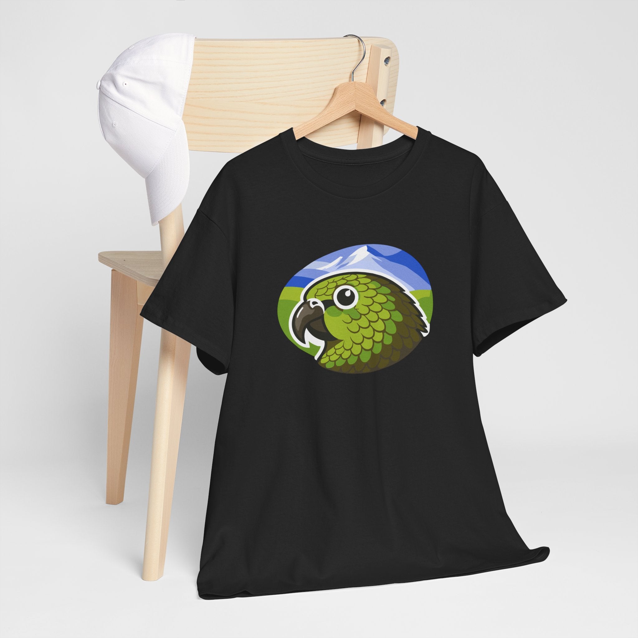 Adult T-Shirt — Kea Illustration T-Shirt