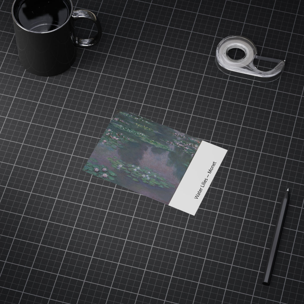 Mini Print : Water Lilies — Monet