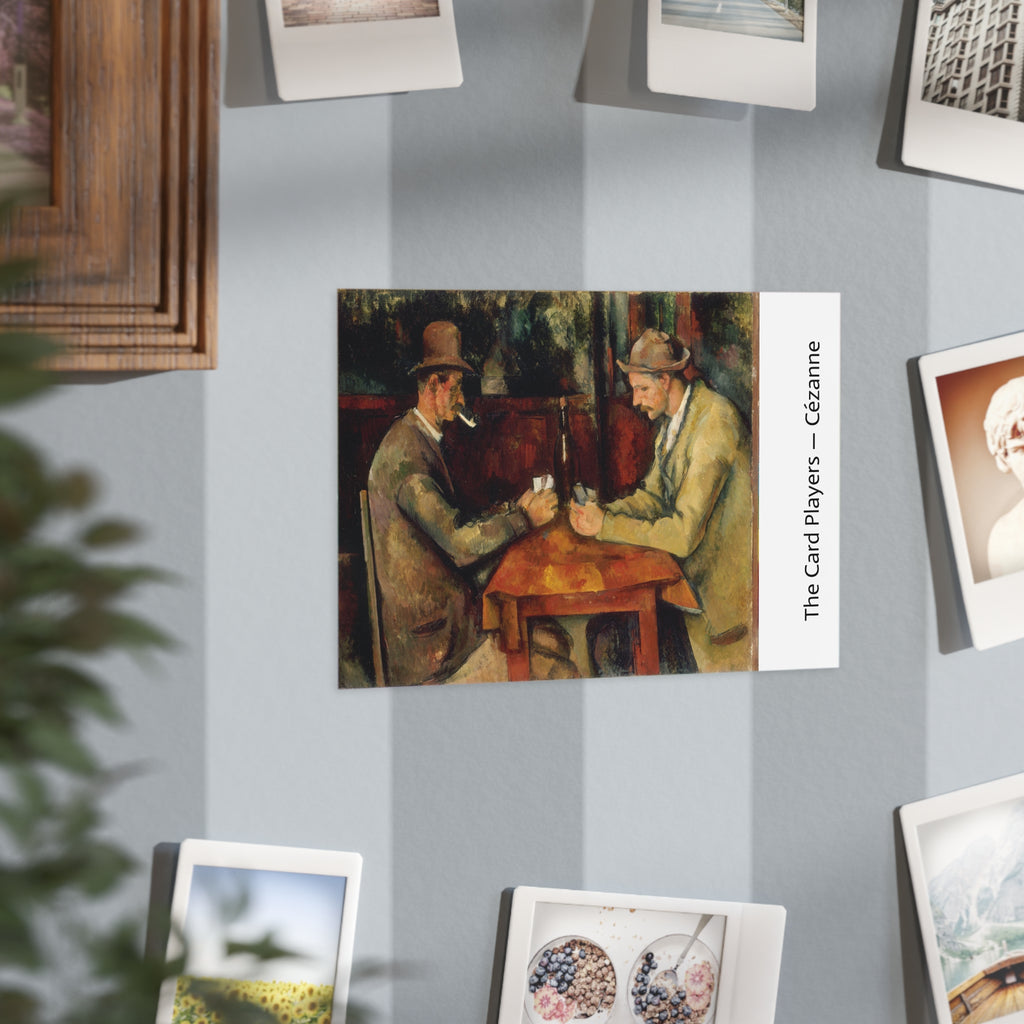 Mini Print : The Card Players — Cézanne