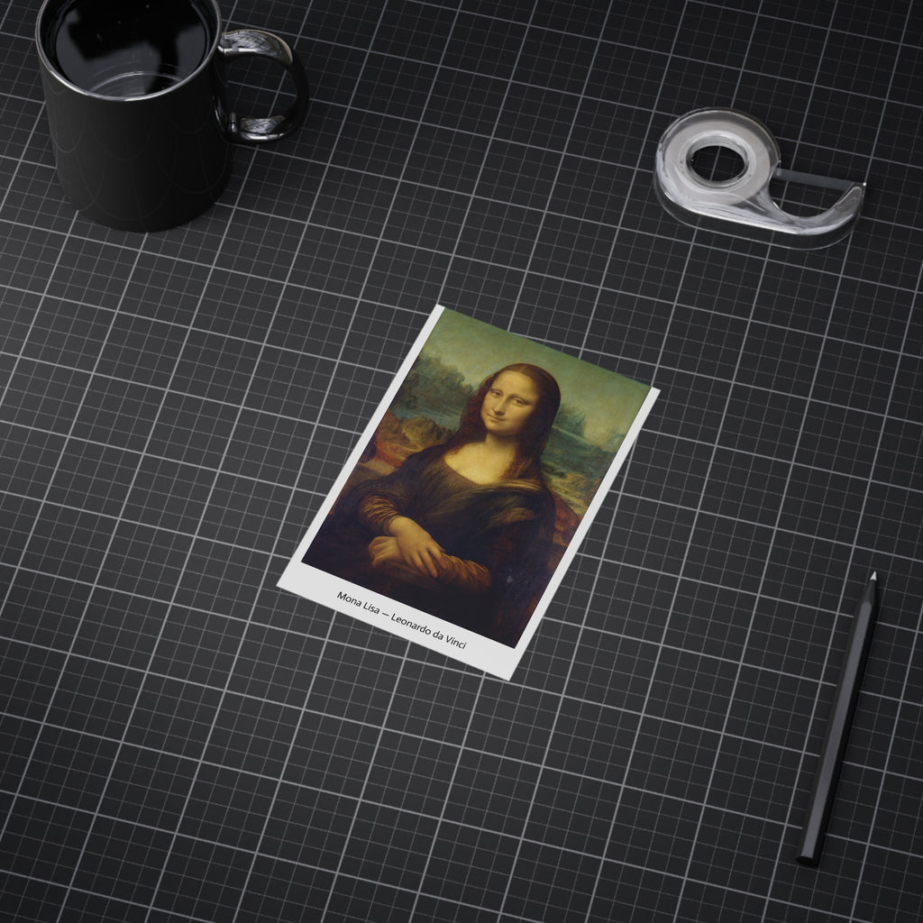 Mini Print : Mona Lisa — Leonardo da Vinci