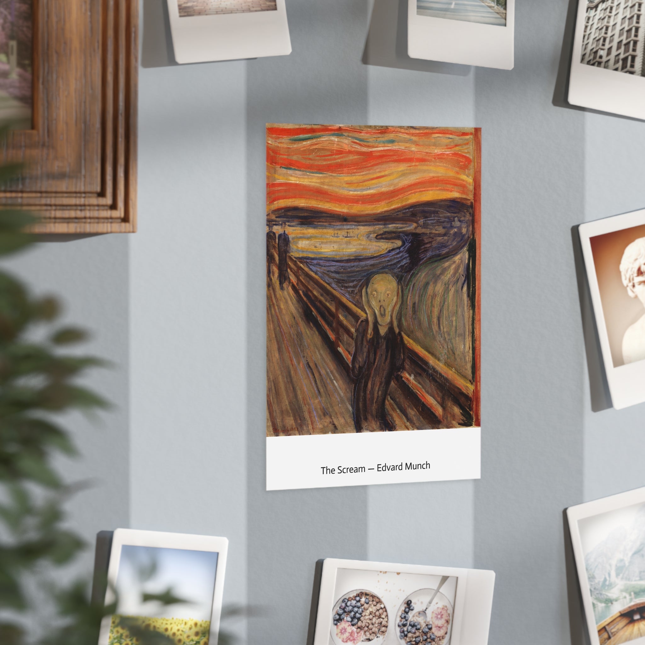 Mini Print : The Scream — Edvard Munch